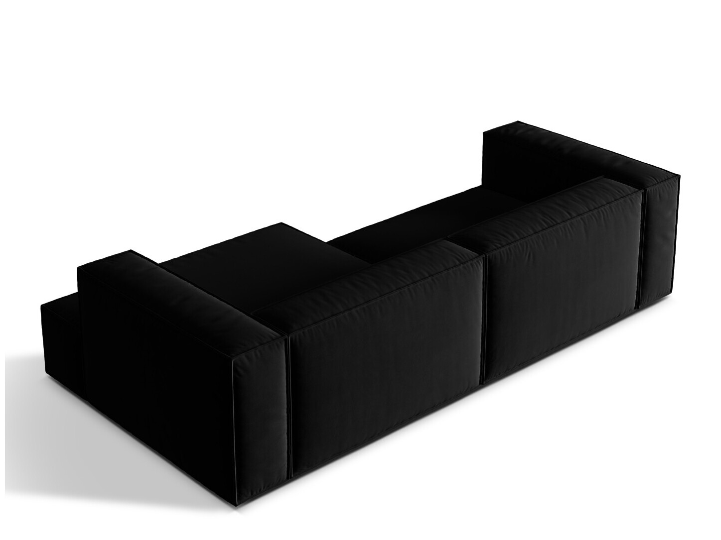 Модулен ъглов диван Sonsore 114 (Paris Black)