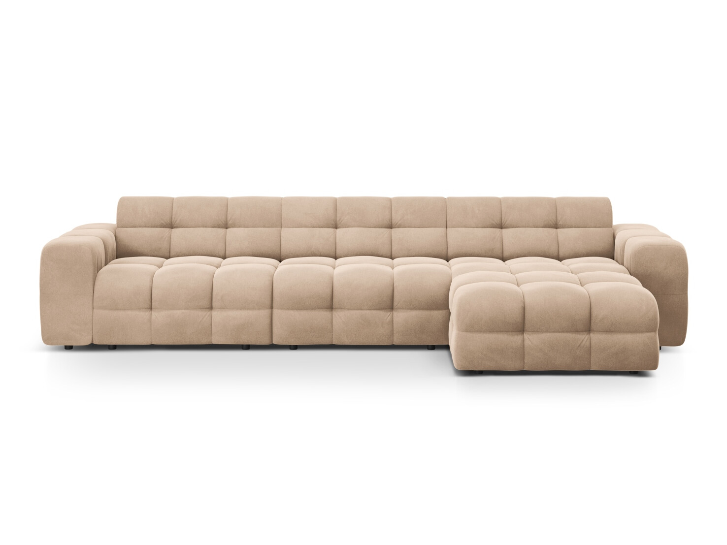 Ъглов диван Fivtivu 106 (Magic Velvet 2282)