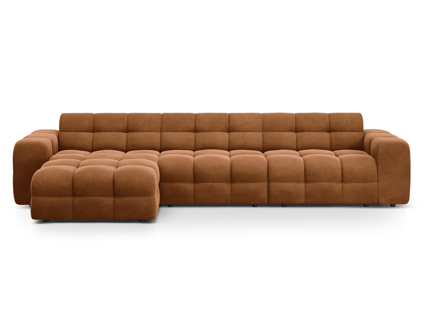 Ъглов диван Fivtivu 106 (Magic Velvet 2286)