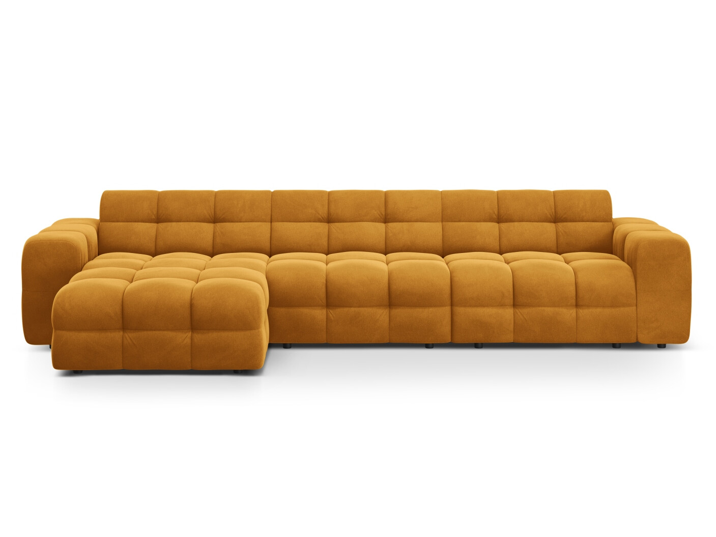Ъглов диван Fivtivu 106 (Magic Velvet 2288)