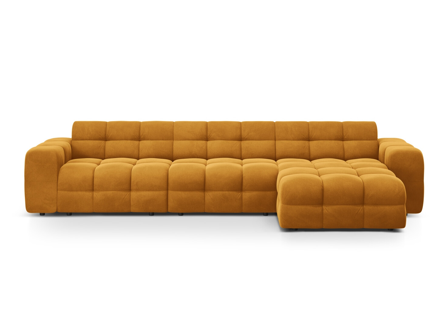 Ъглов диван Fivtivu 106 (Magic Velvet 2288)