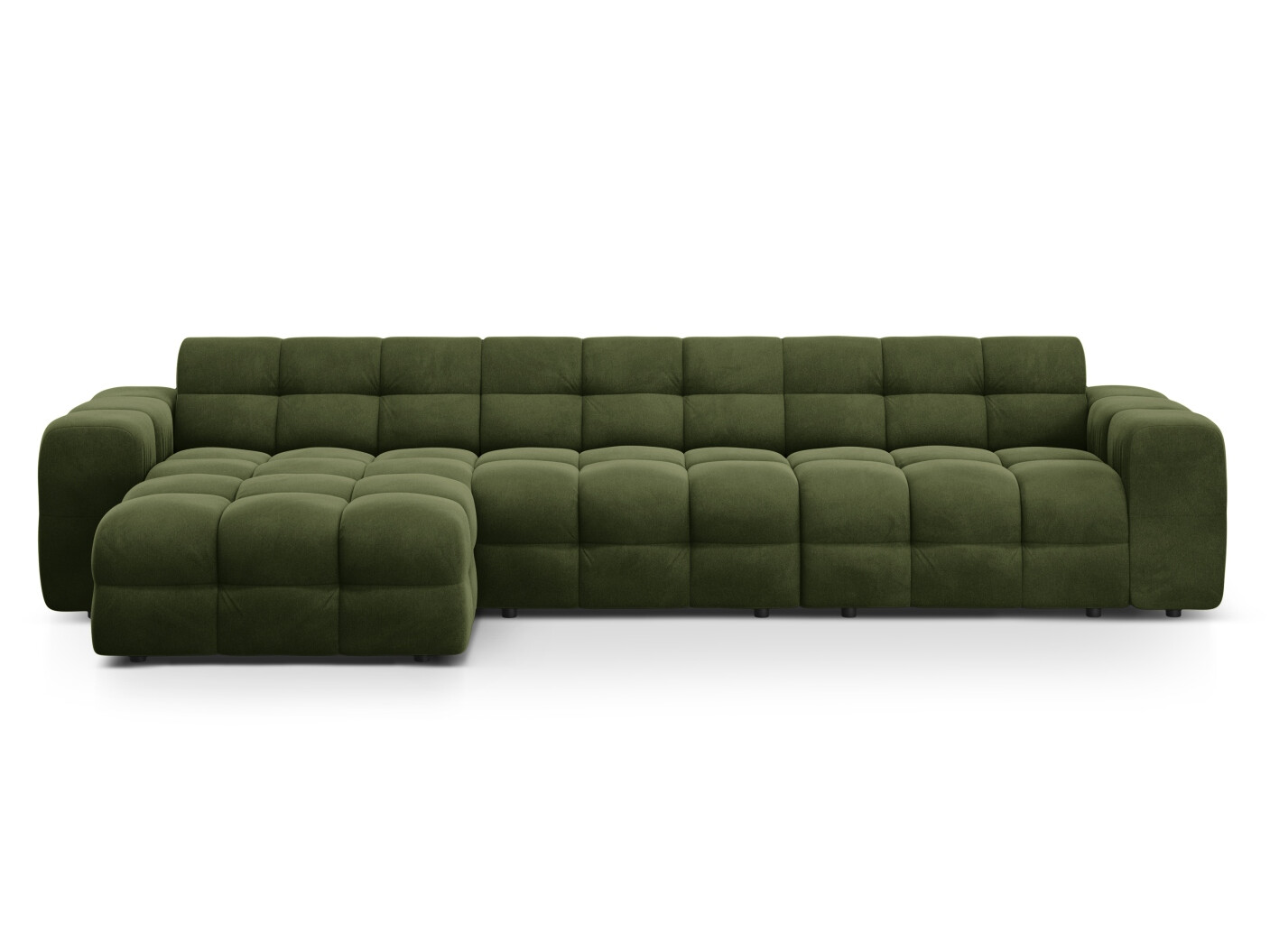 Ъглов диван Fivtivu 106 (Magic Velvet 2295)