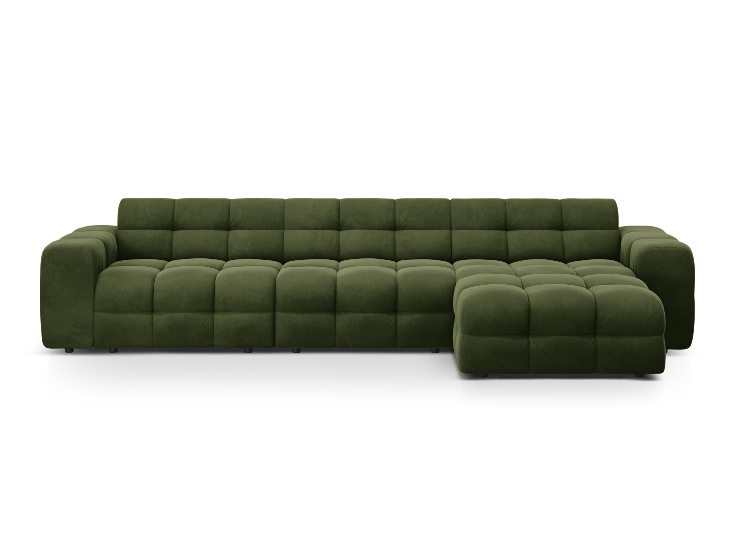 Ъглов диван Fivtivu 106 (Magic Velvet 2295)