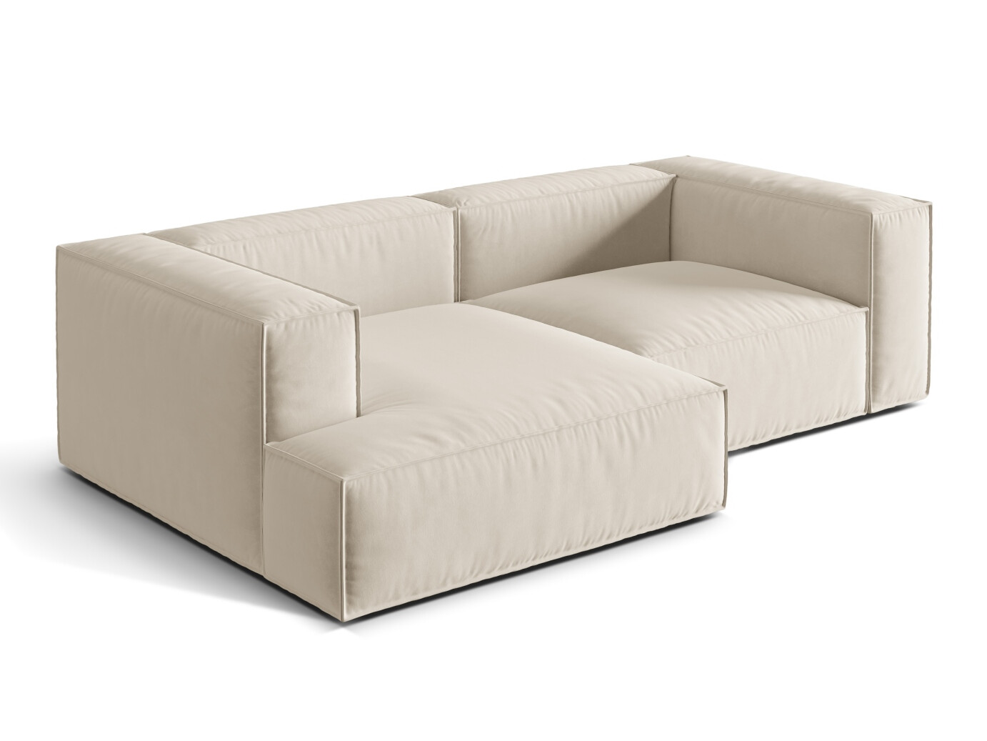 Модулен ъглов диван Beckley F119 (Paris Cream)