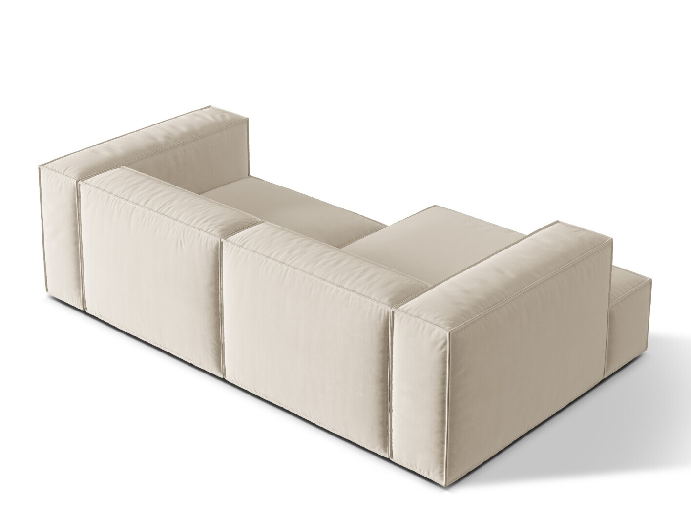 Модулен ъглов диван Beckley F119 (Paris Cream)
