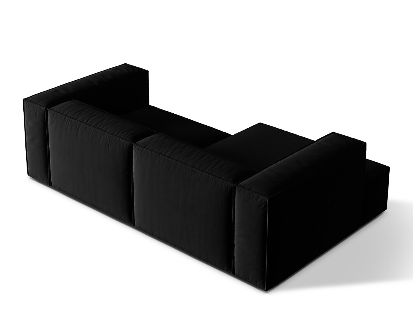 Модулен ъглов диван Sonsore 113 (Paris Black)