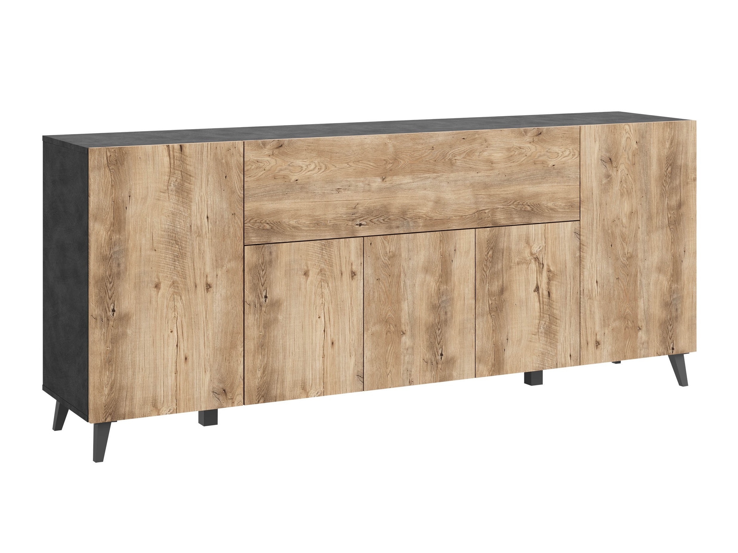 Шкаф Levtive 103 (Matera сив + Кестен)