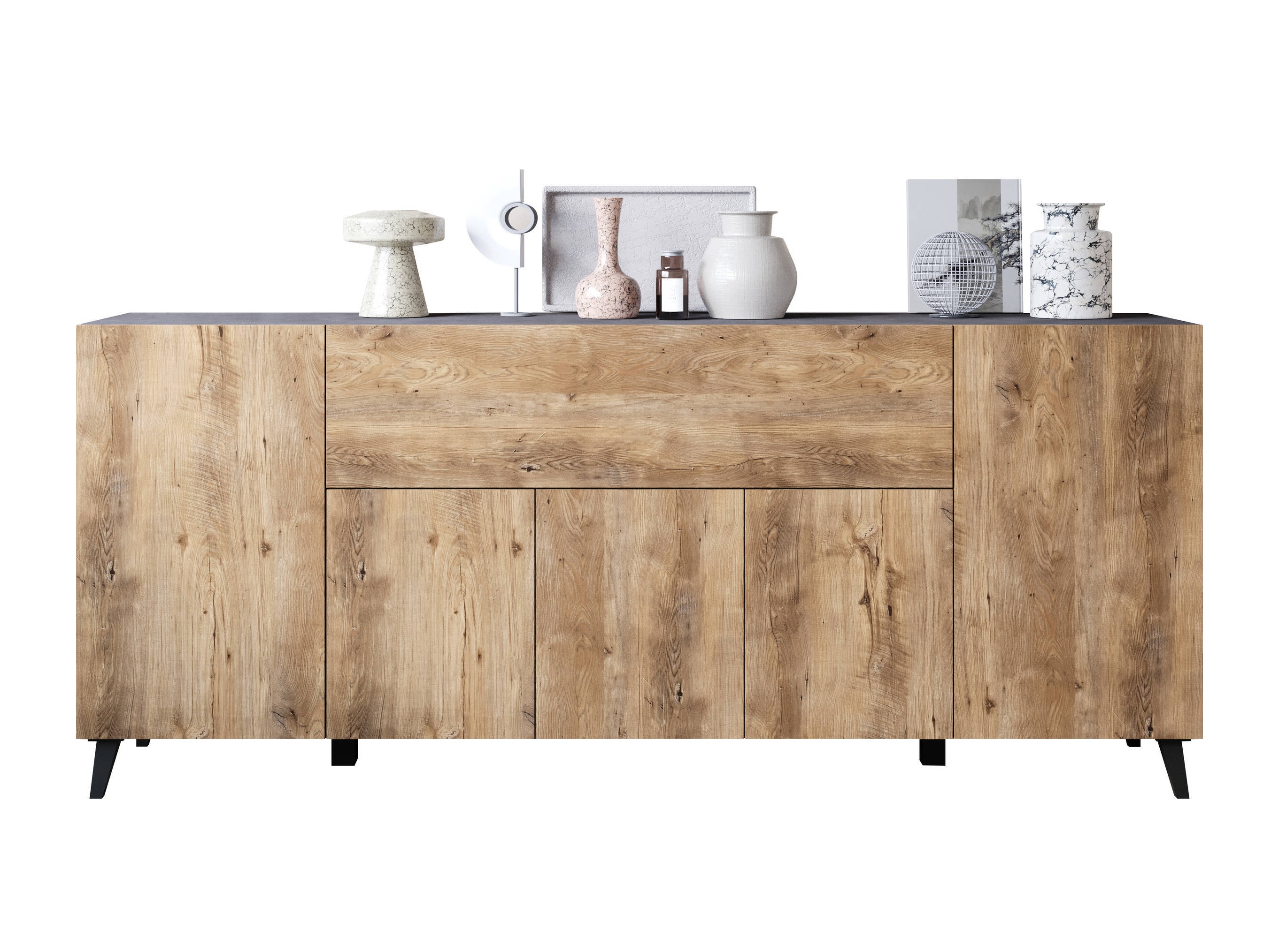 Шкаф Levtive 103 (Matera сив + Кестен)