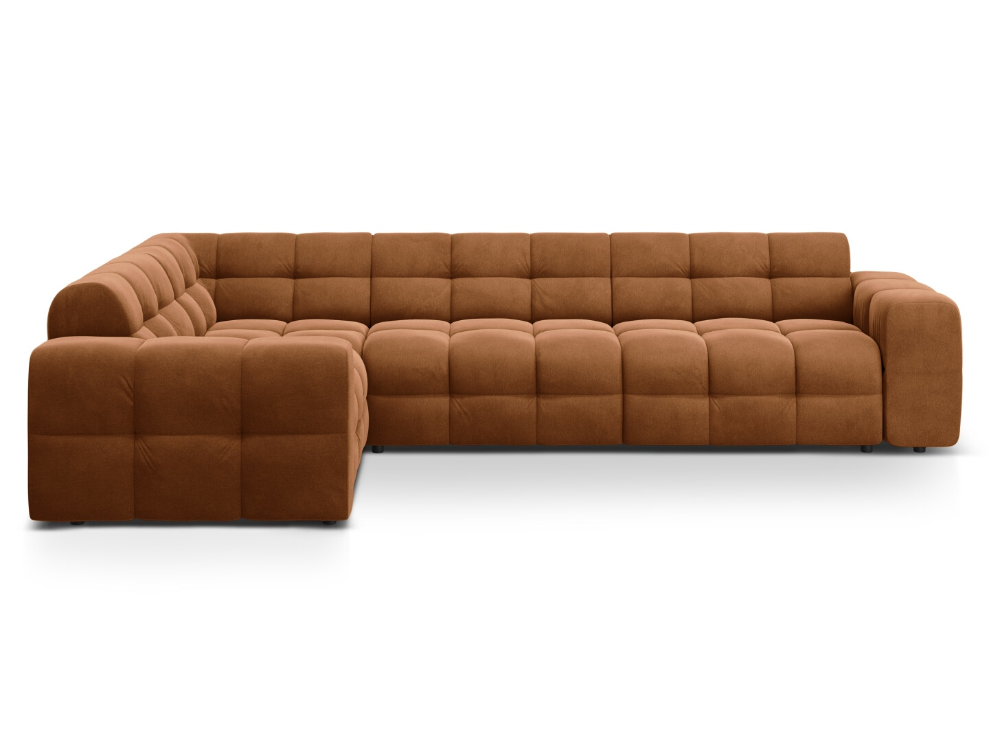 Ъглов диван Fivtivu 107 (Magic Velvet 2286)