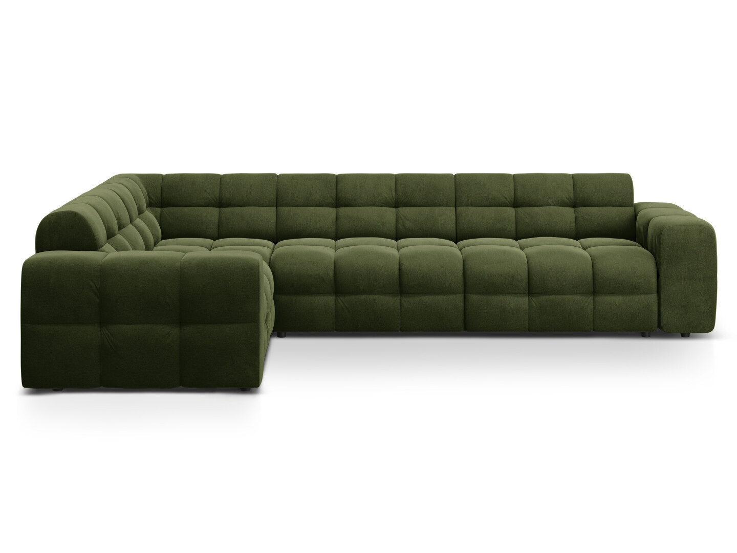 Ъглов диван Fivtivu 107 (Magic Velvet 2295)