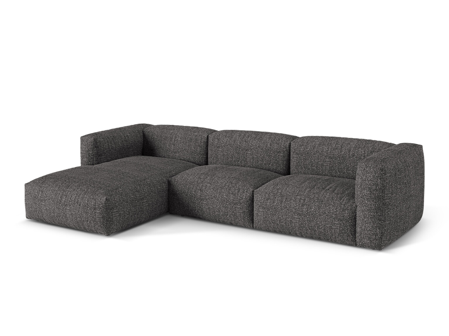 Модулен ъглов диван Sorcoro 120 (Monet Anthracite)
