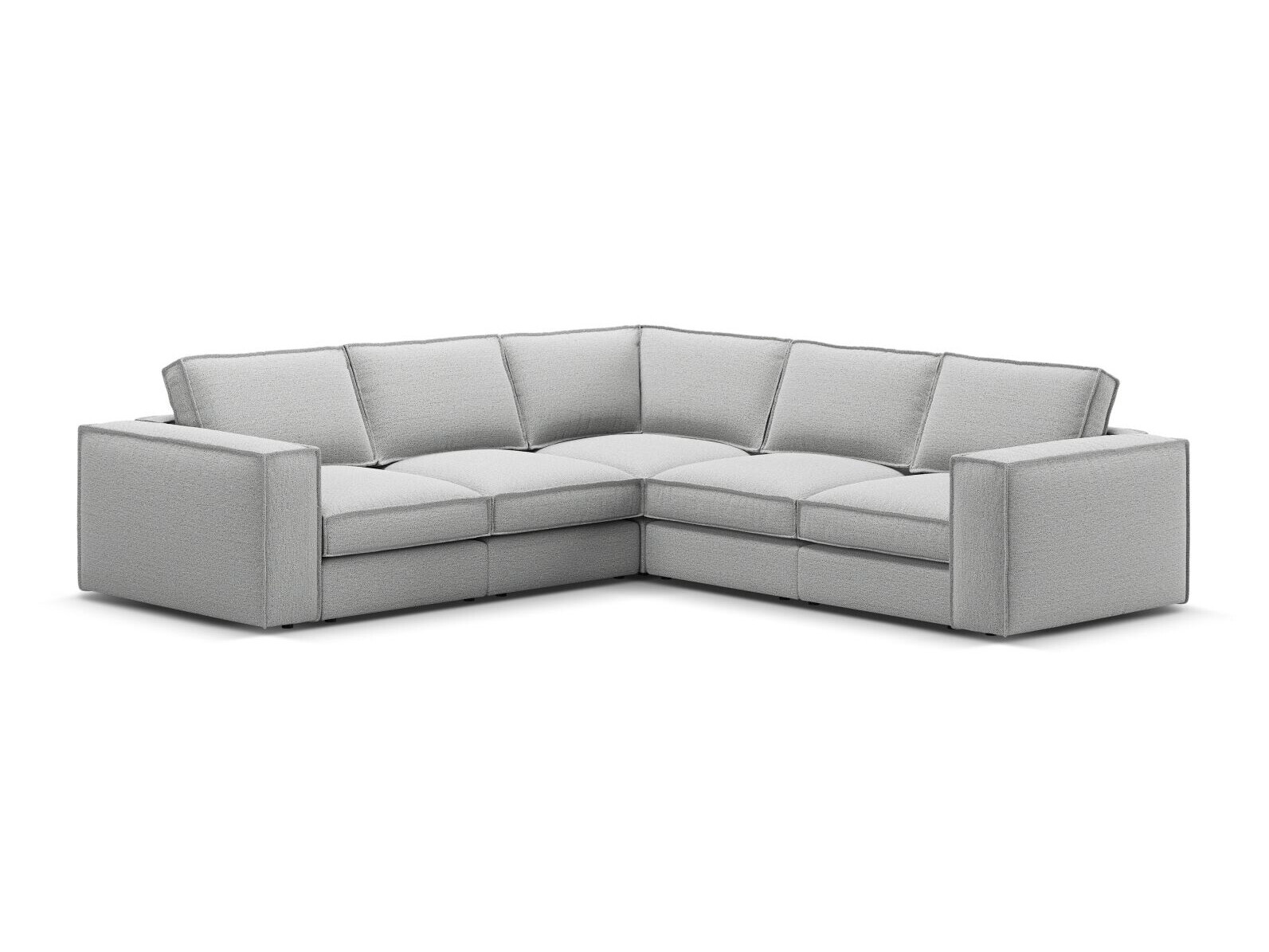 Модулен ъглов диван Dalodei 113 (Babel Light grey)