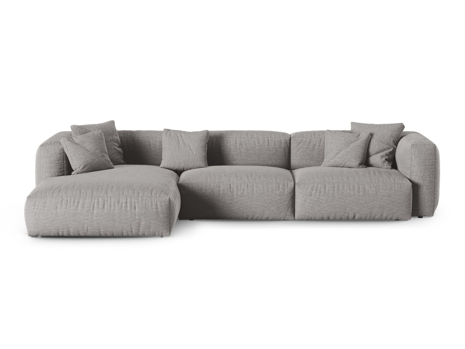 Модулен ъглов диван Sorcoro 121 (Boston Light Grey)