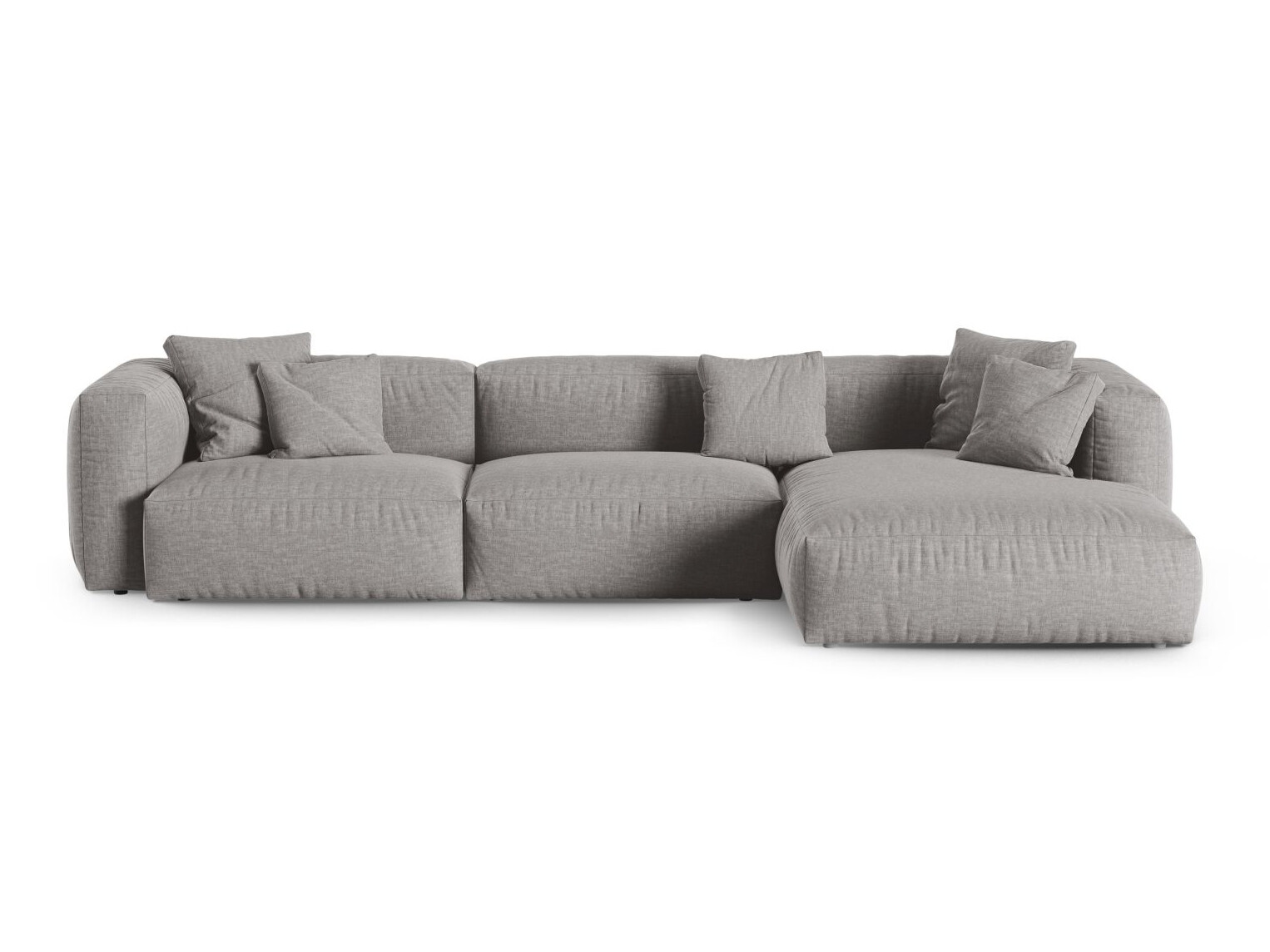 Модулен ъглов диван Sorcoro 121 (Boston Light Grey)