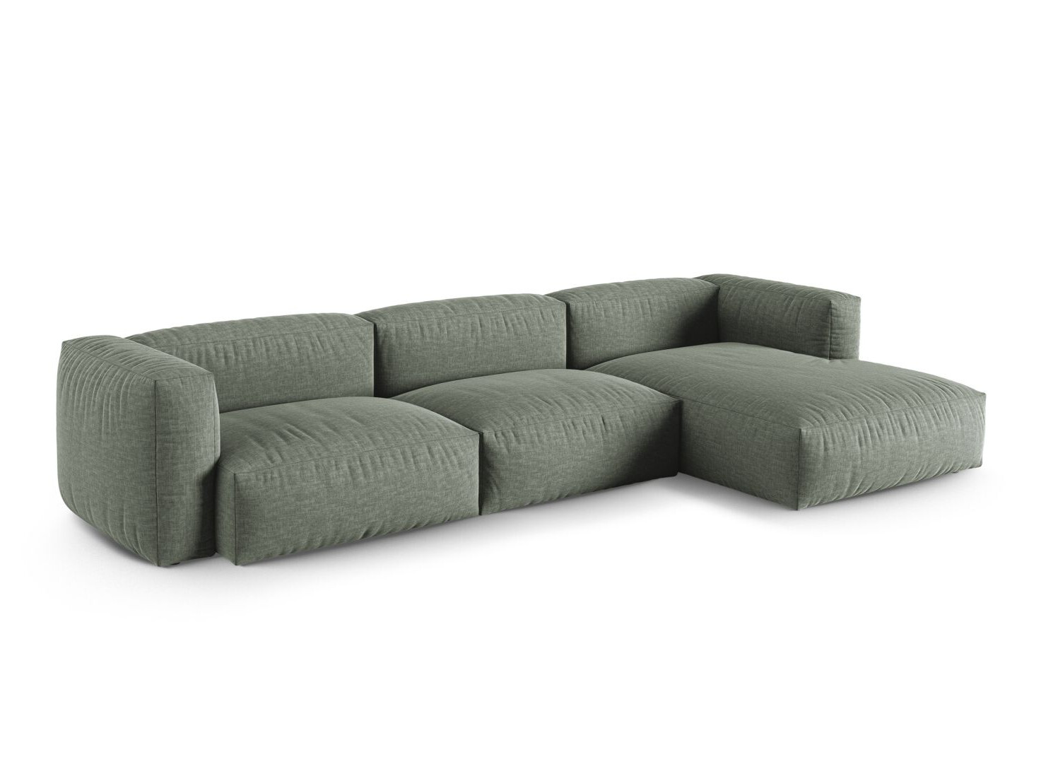 Модулен ъглов диван Sorcoro 121 (Boston Water Green)