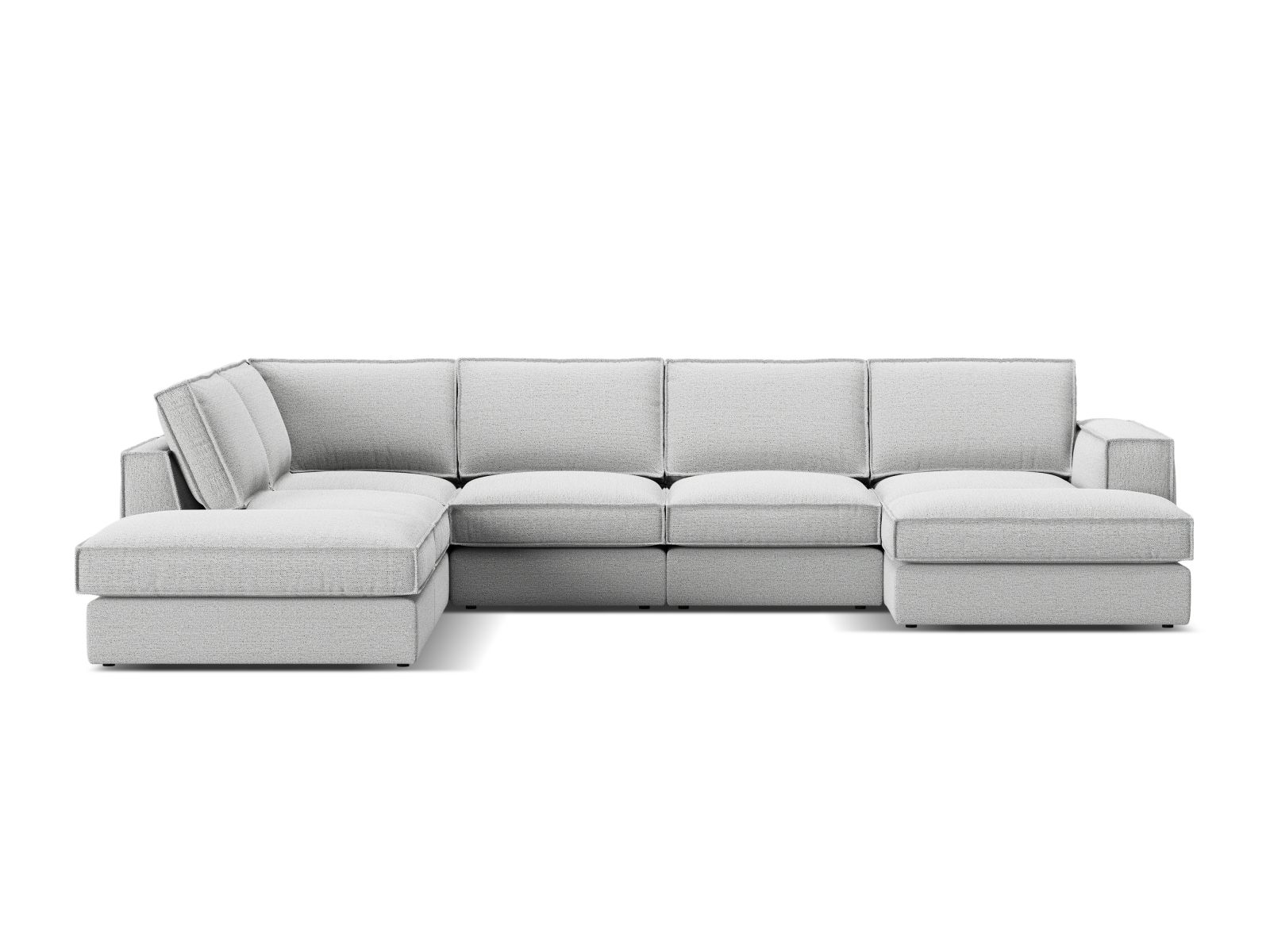 Модулен ъглов диван Dalodei 114 (Babel Light grey)
