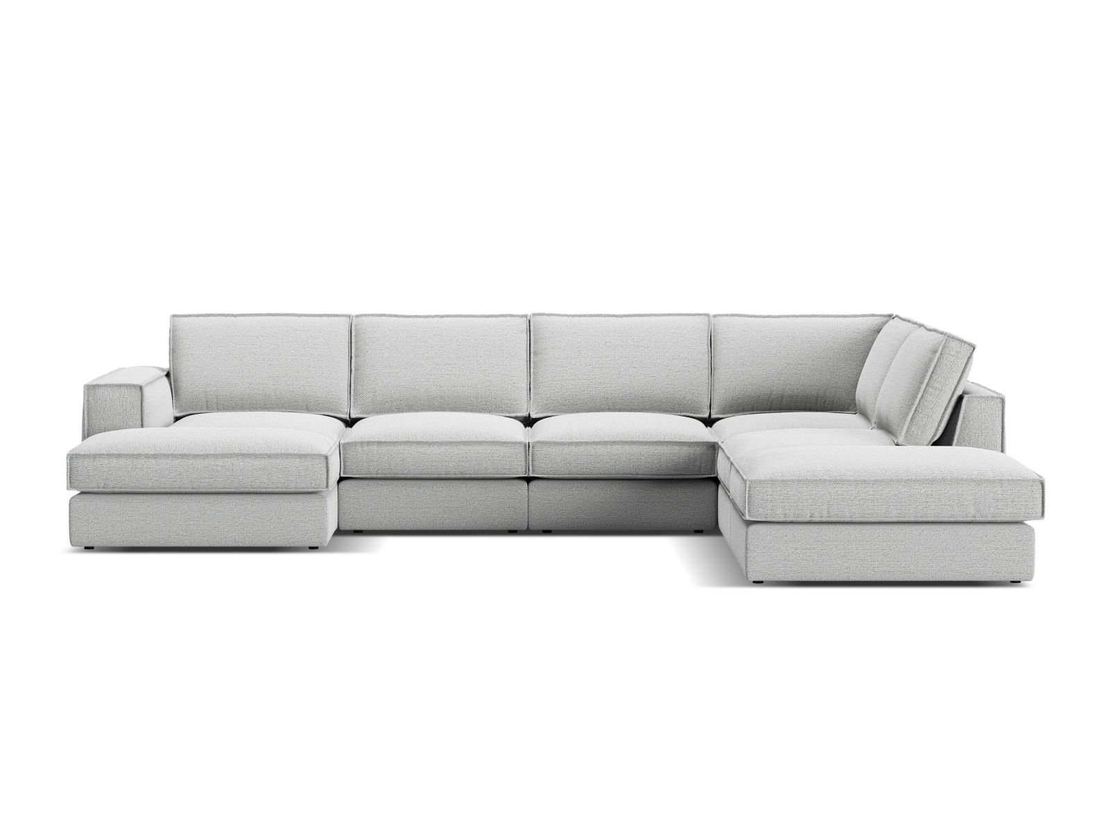 Модулен ъглов диван Dalodei 114 (Babel Light grey)
