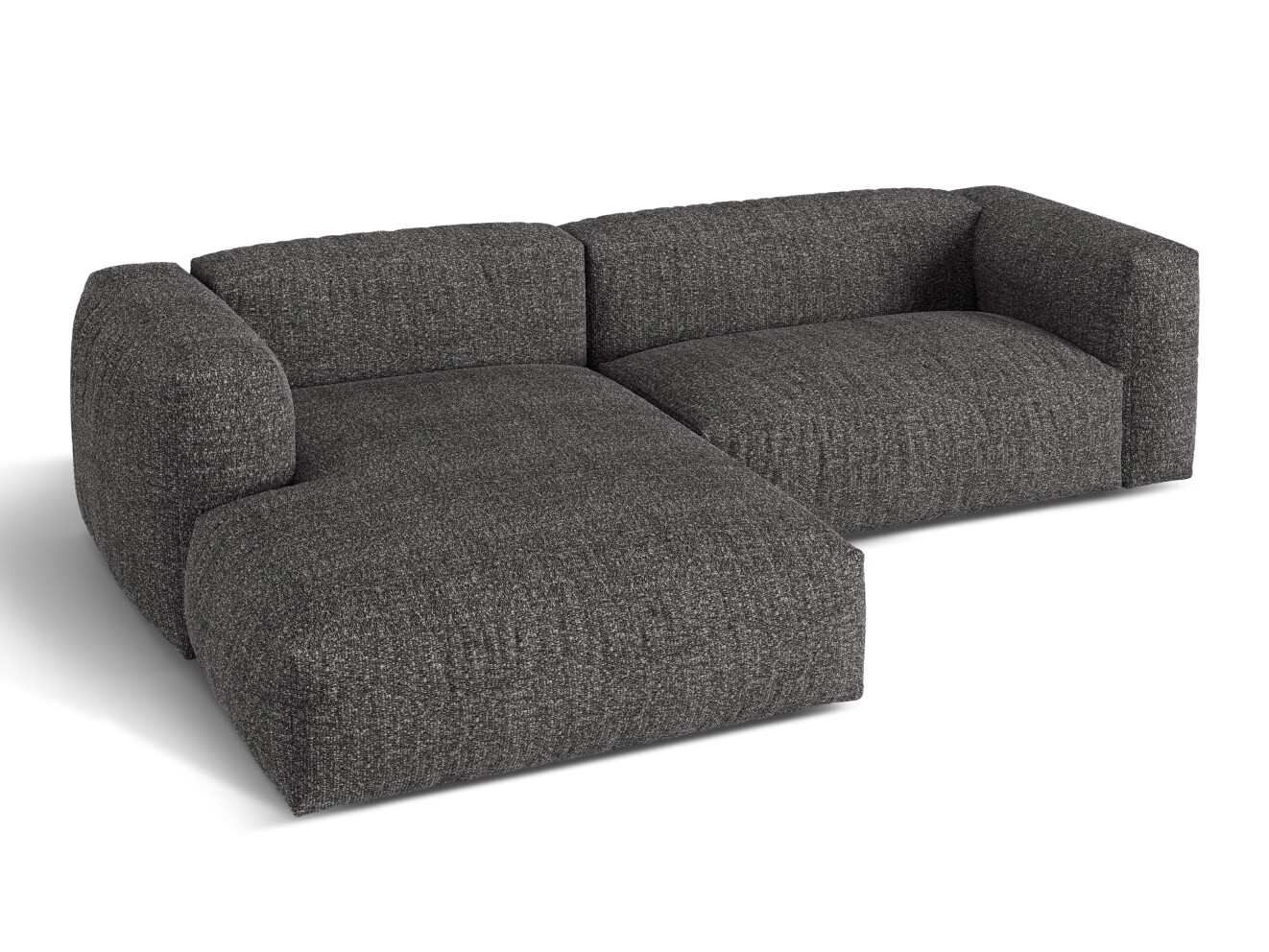 Модулен ъглов диван Sorcoro 122 (Monet Anthracite)