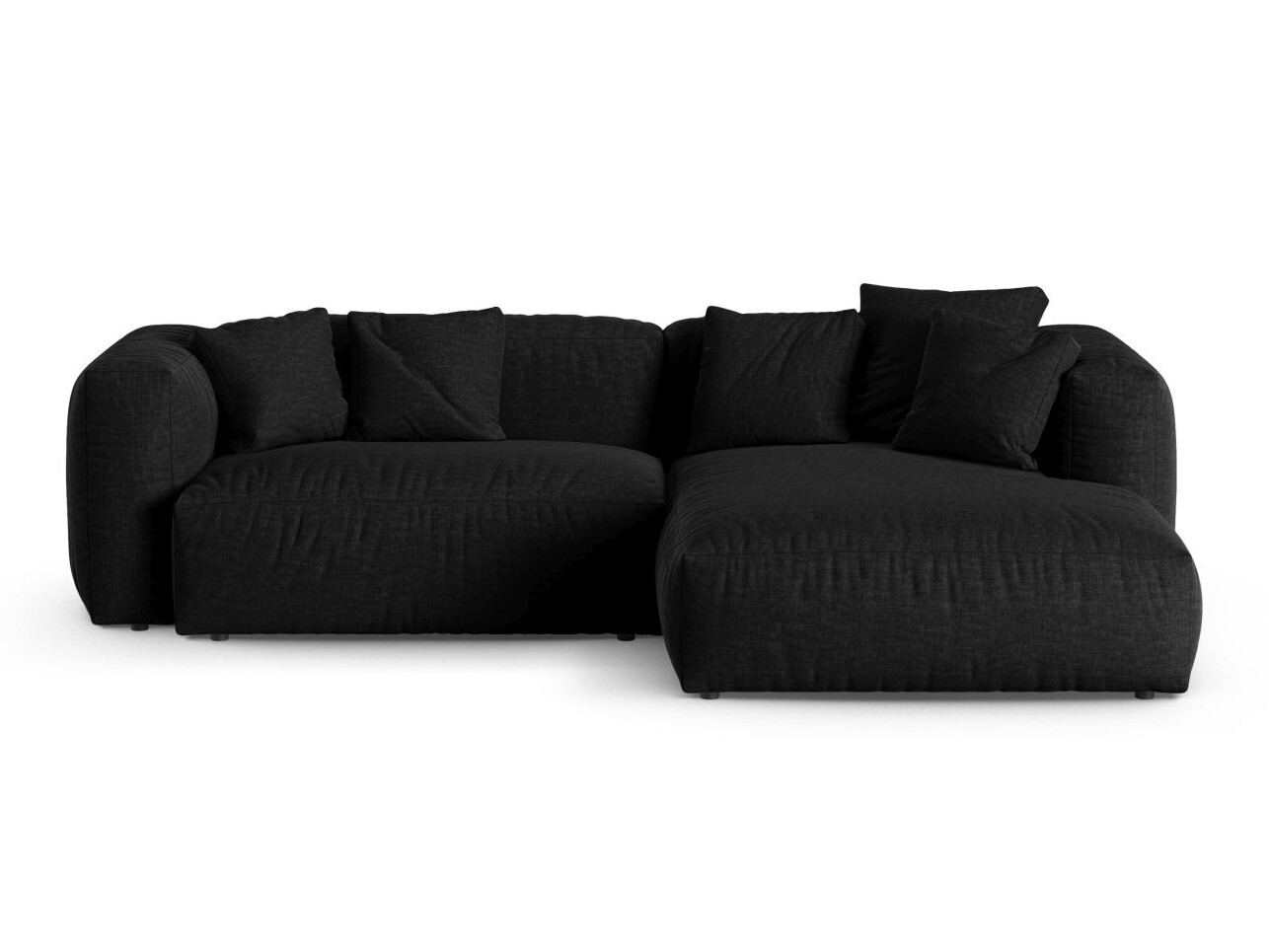 Модулен ъглов диван Sorcoro 123 (Boston Black)
