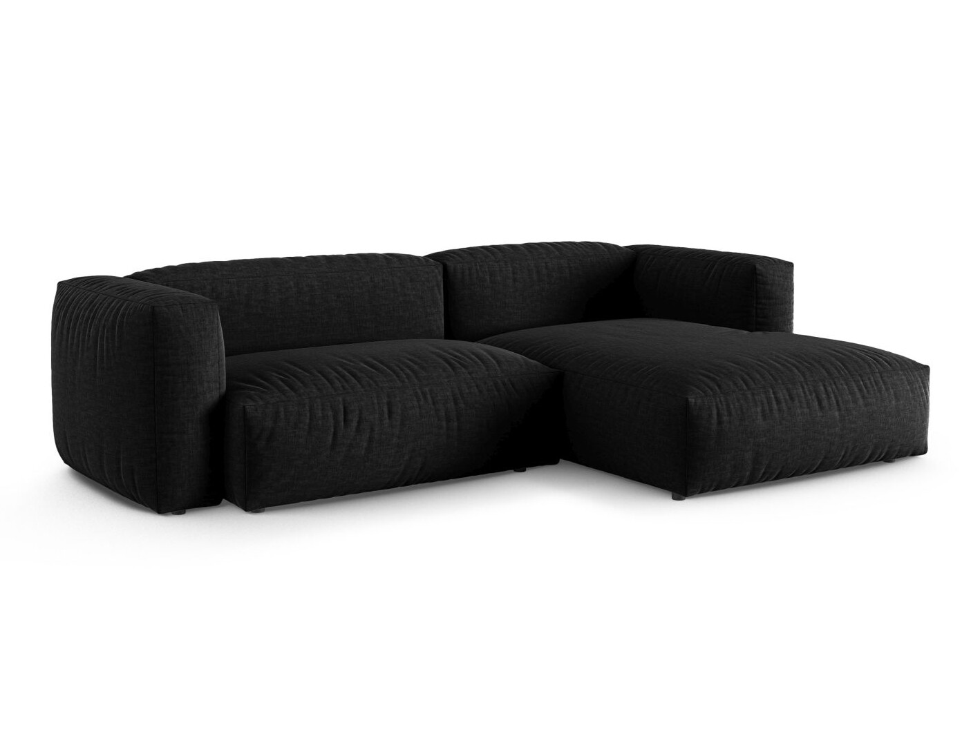 Модулен ъглов диван Sorcoro 123 (Boston Black)