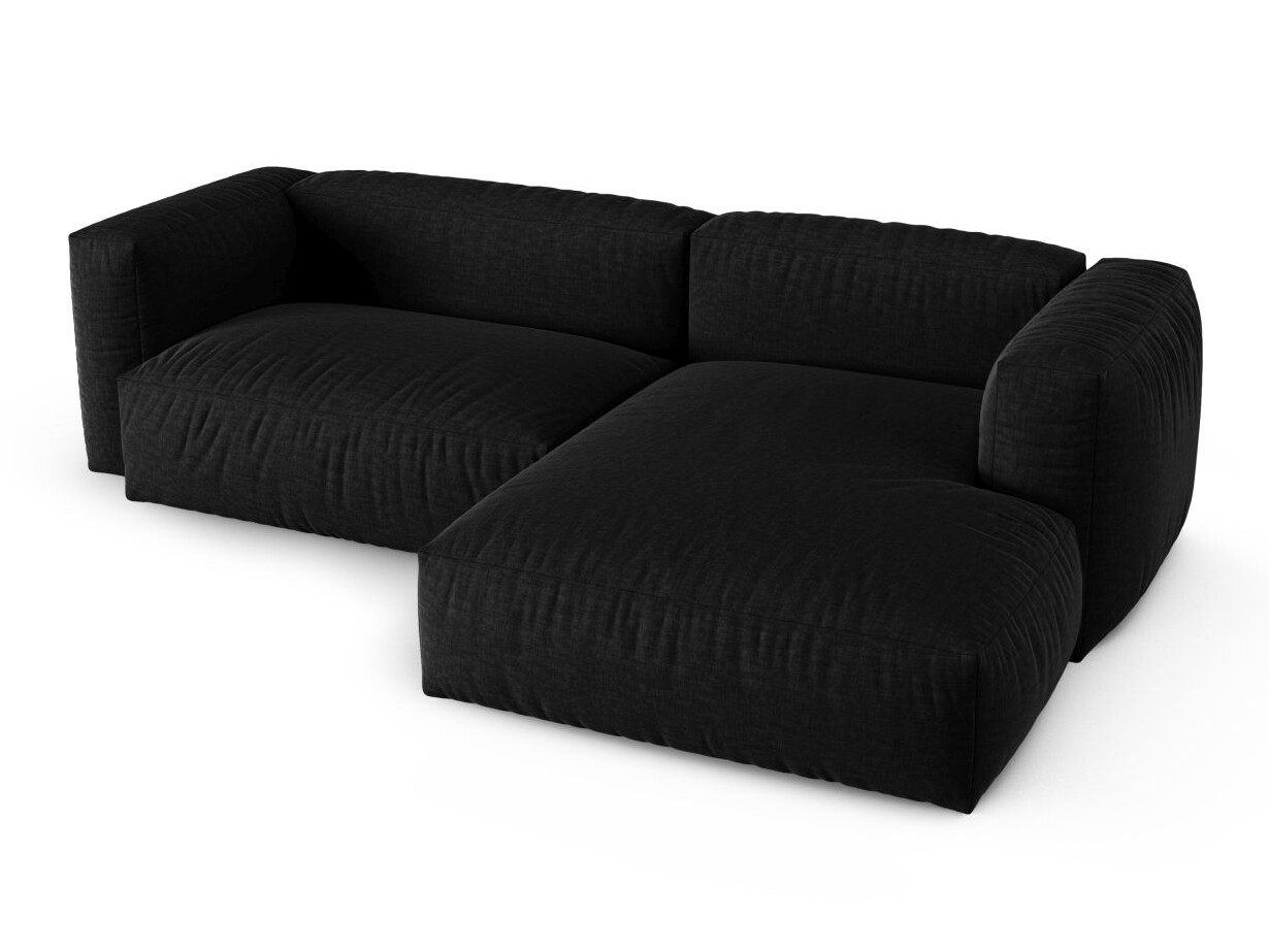 Модулен ъглов диван Sorcoro 123 (Boston Black)