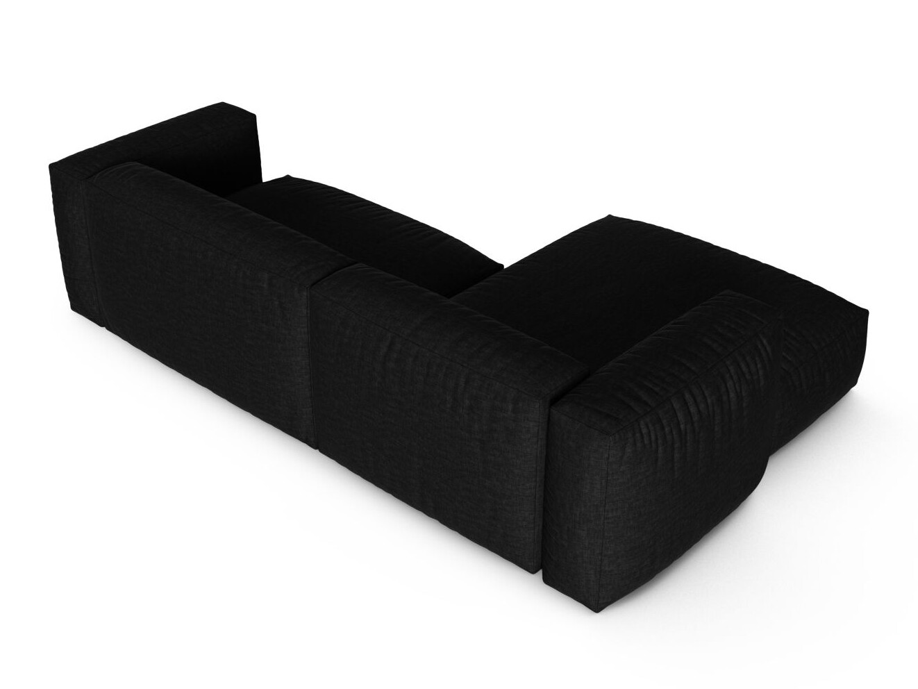 Модулен ъглов диван Sorcoro 123 (Boston Black)