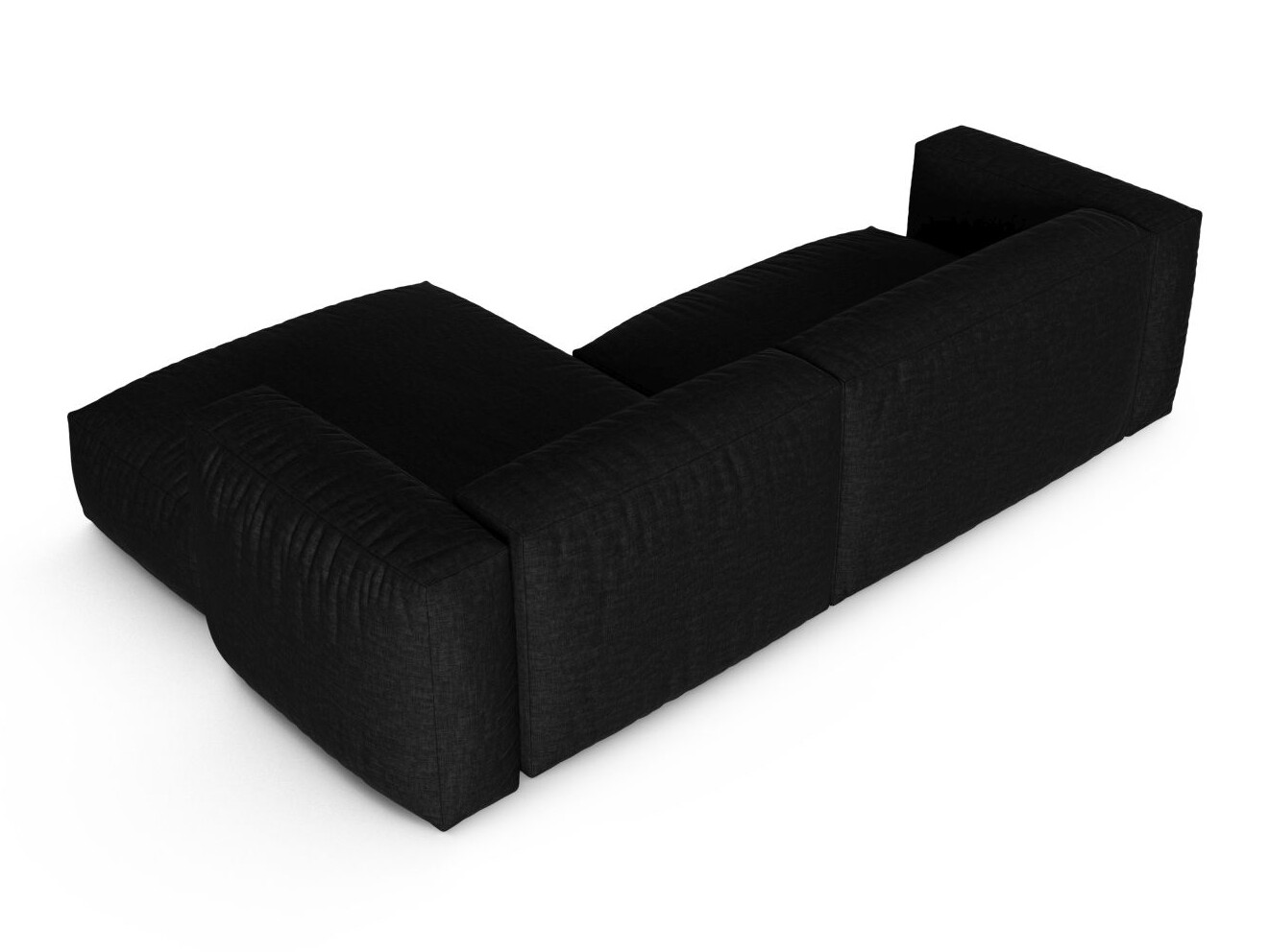 Модулен ъглов диван Sorcoro 123 (Boston Black)