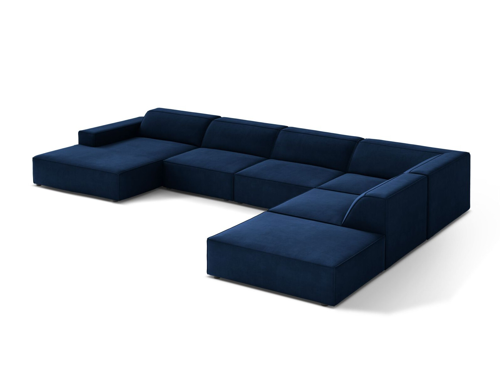 Модулен ъглов диван Lomcalu 123 (Bluvel 86)