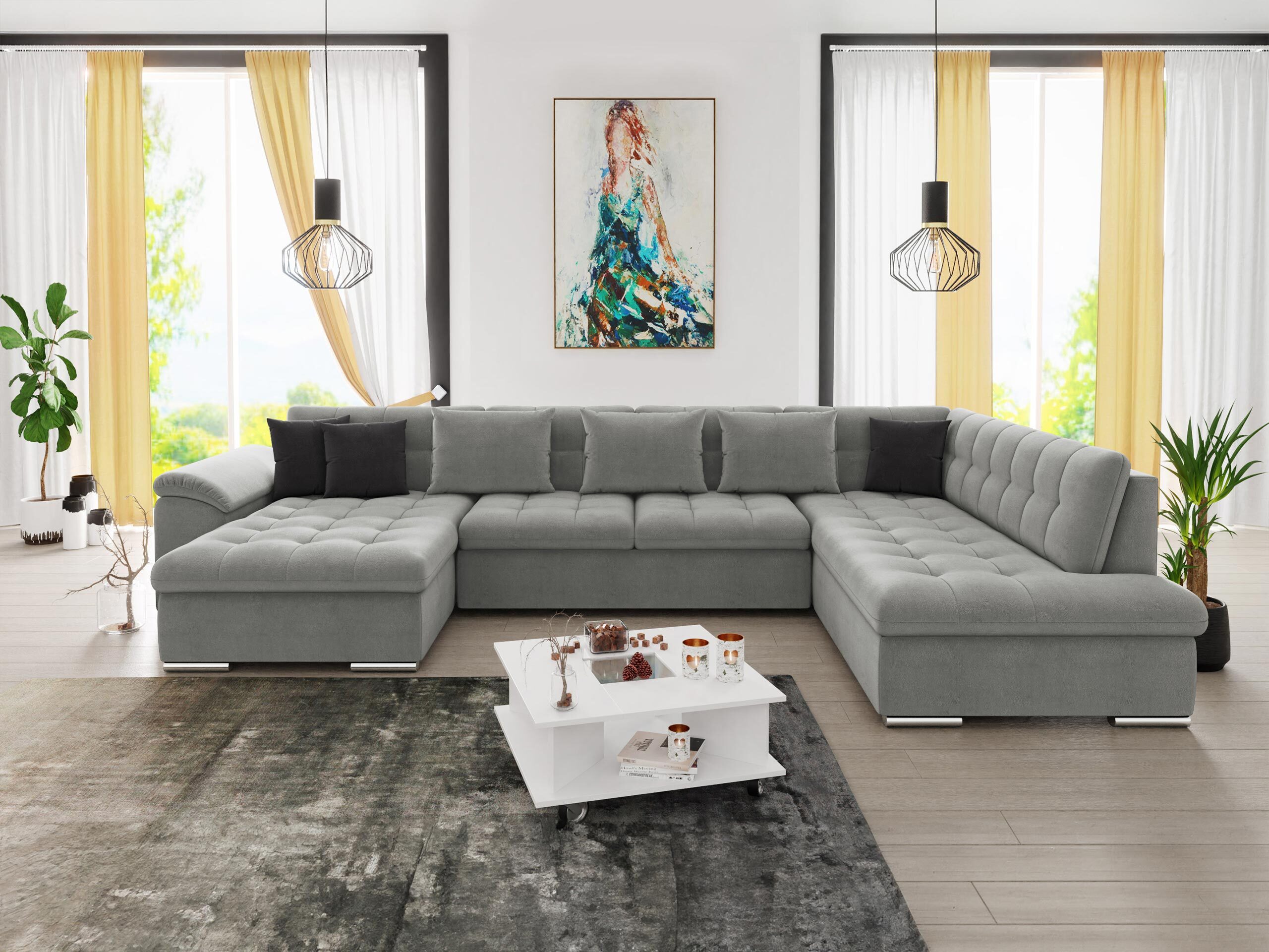 Ъглов диван Comfivo Gemma IV (Polo 894 + Polo 897)