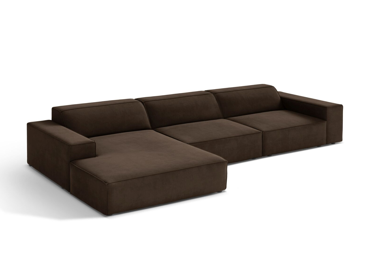 Модулен ъглов диван Lomcalu 102 (Bluvel 48)