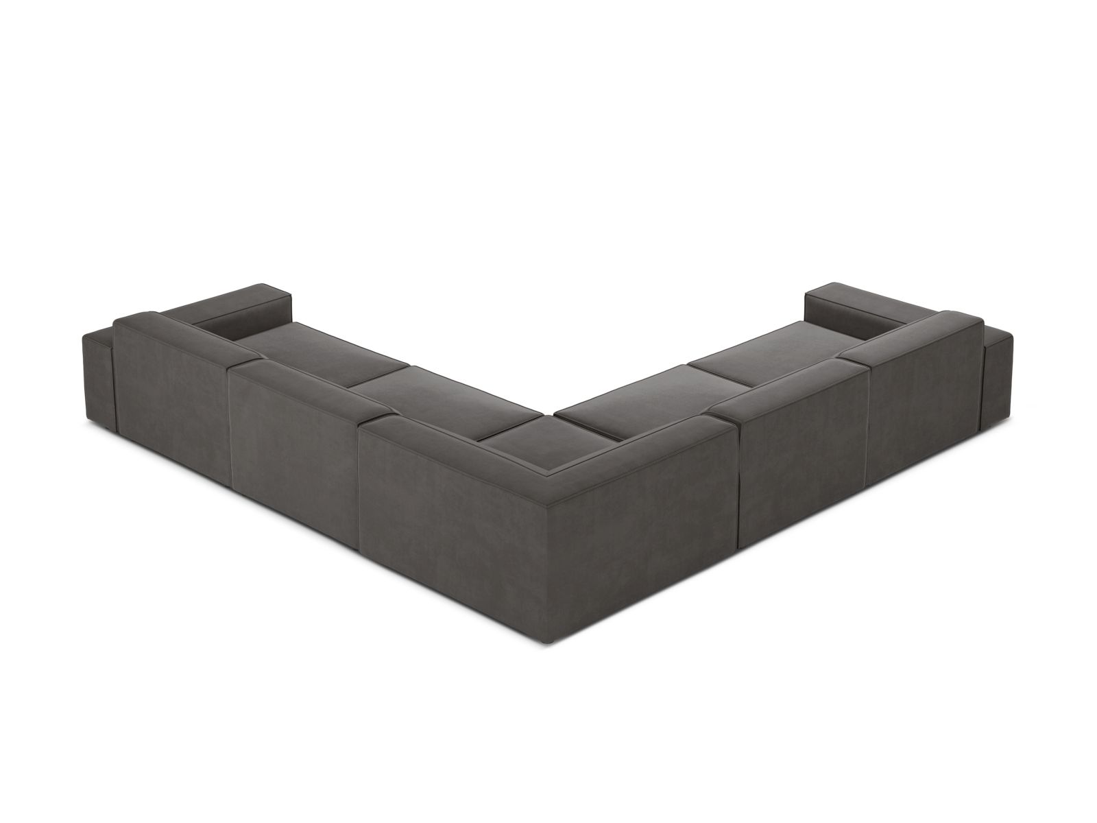 Модулен ъглов диван Lomcalu 125 (Bluvel 13)