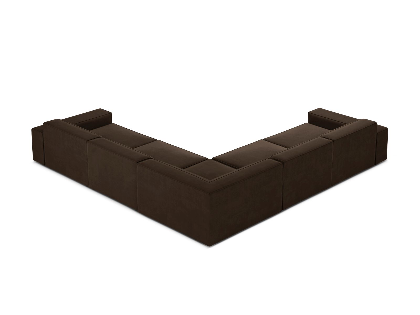 Модулен ъглов диван Lomcalu 125 (Bluvel 48)