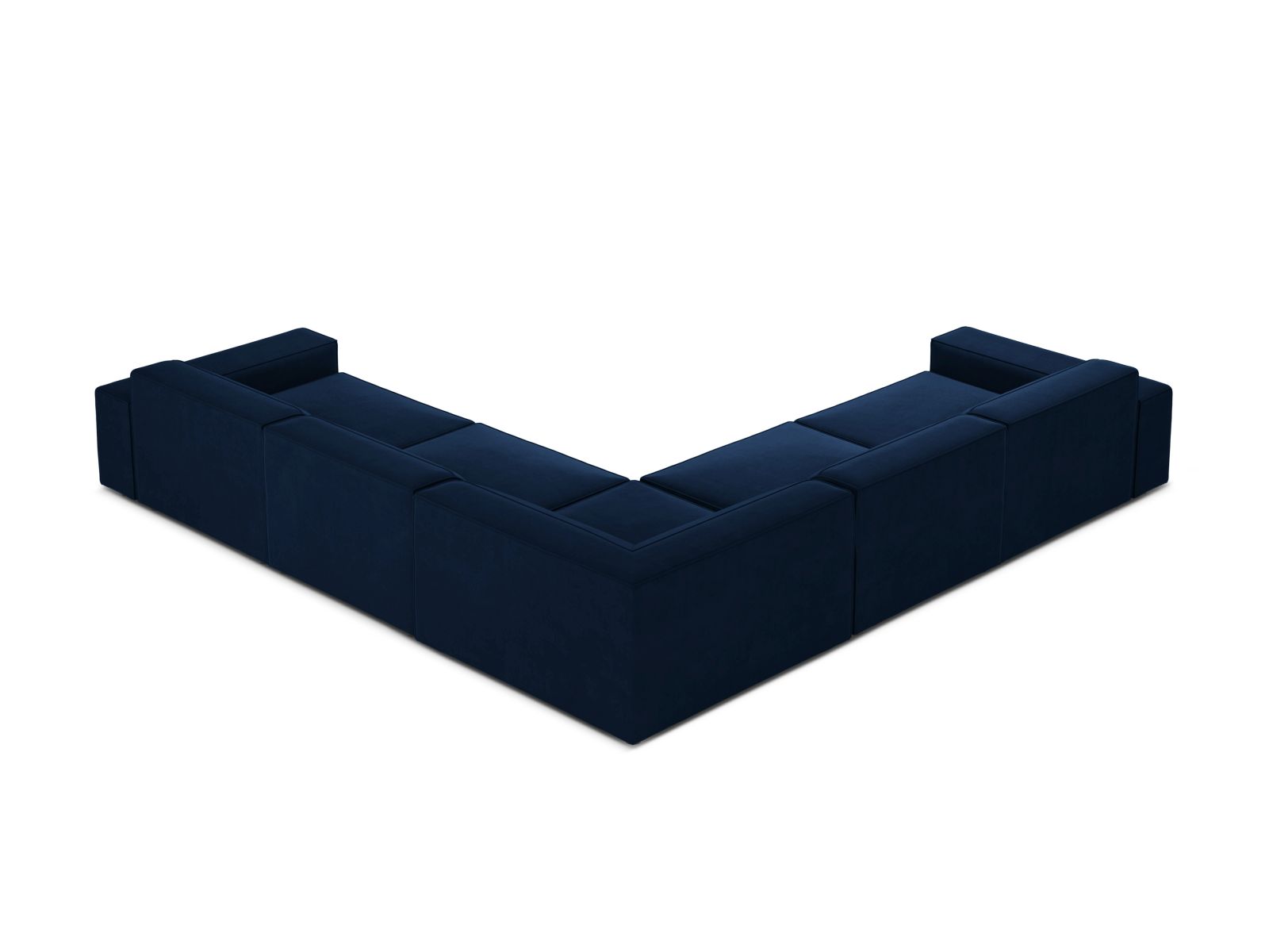 Модулен ъглов диван Lomcalu 125 (Bluvel 86)
