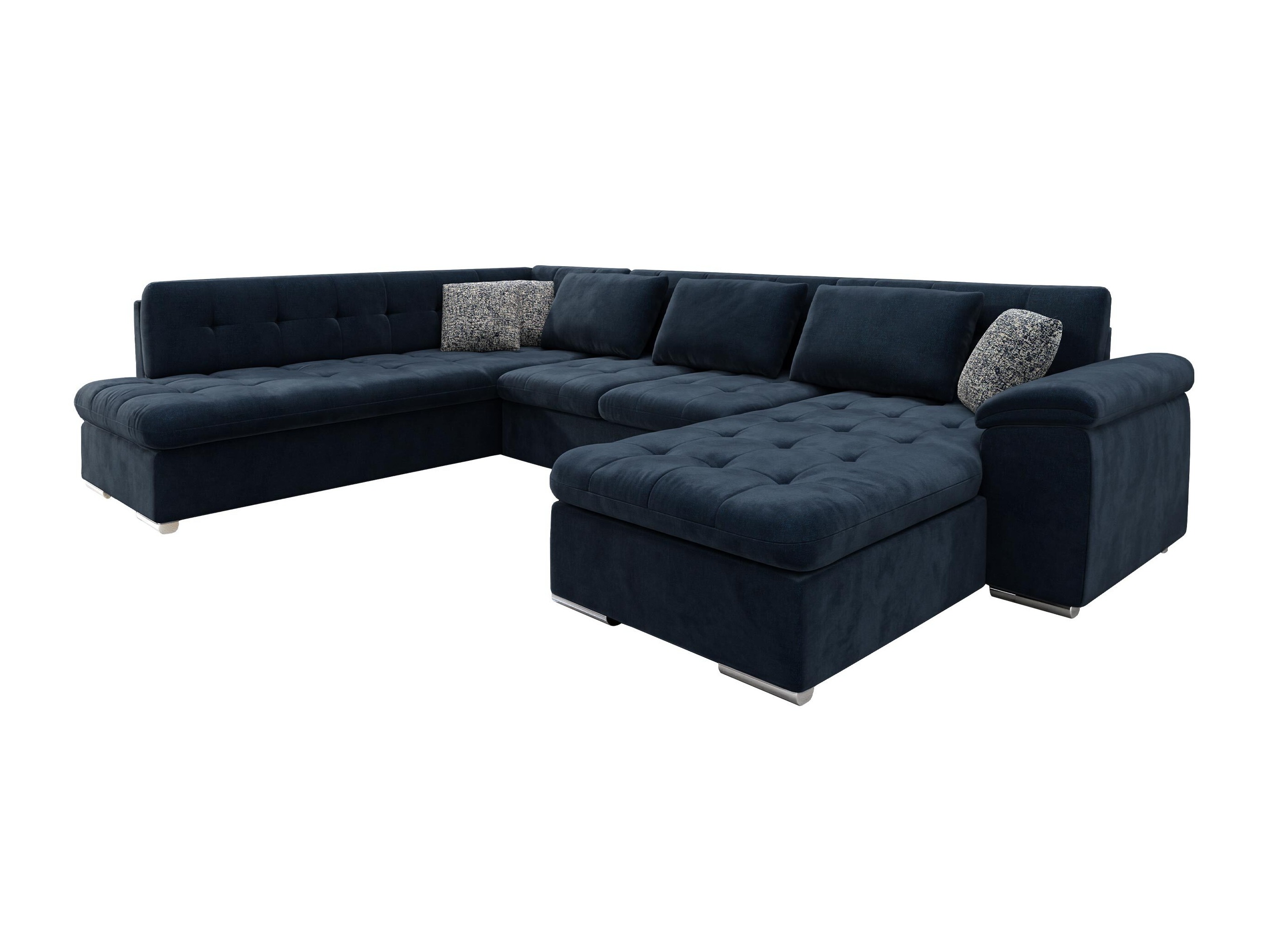 Ъглов диван Comfivo Gemma V (Maya 09 + Corbett 78)