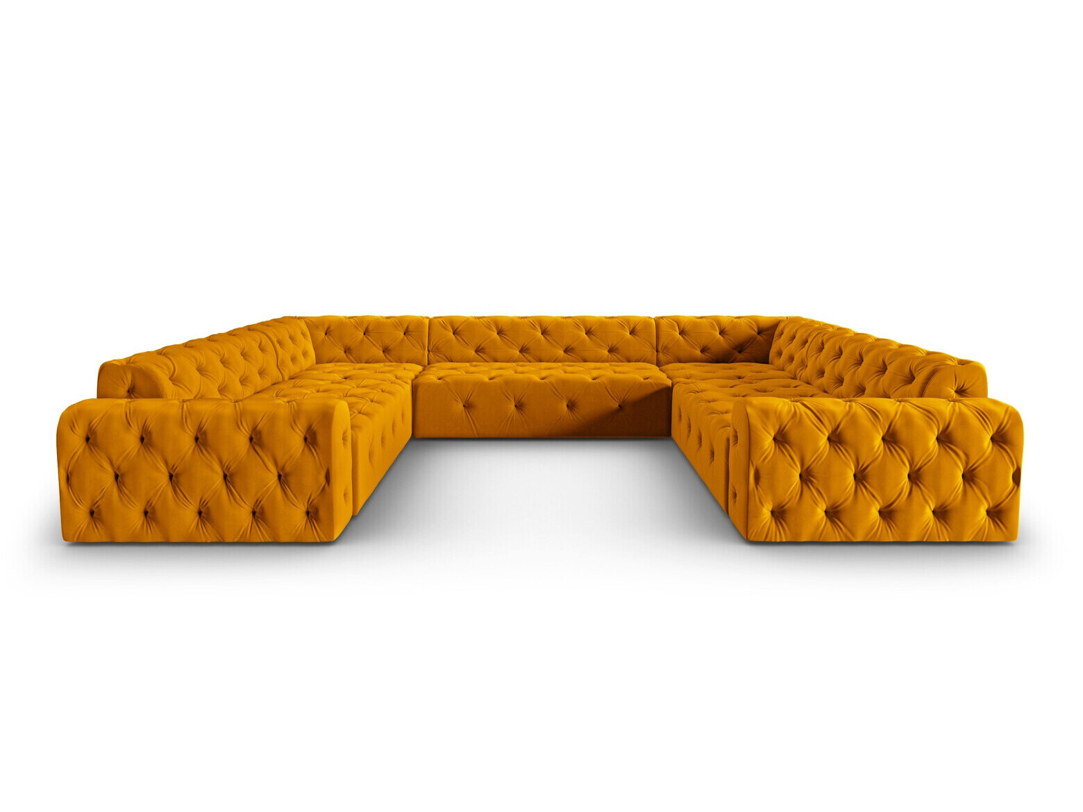 Chesterfield ъглов диван Beckley 366 (Opera Mostaza)