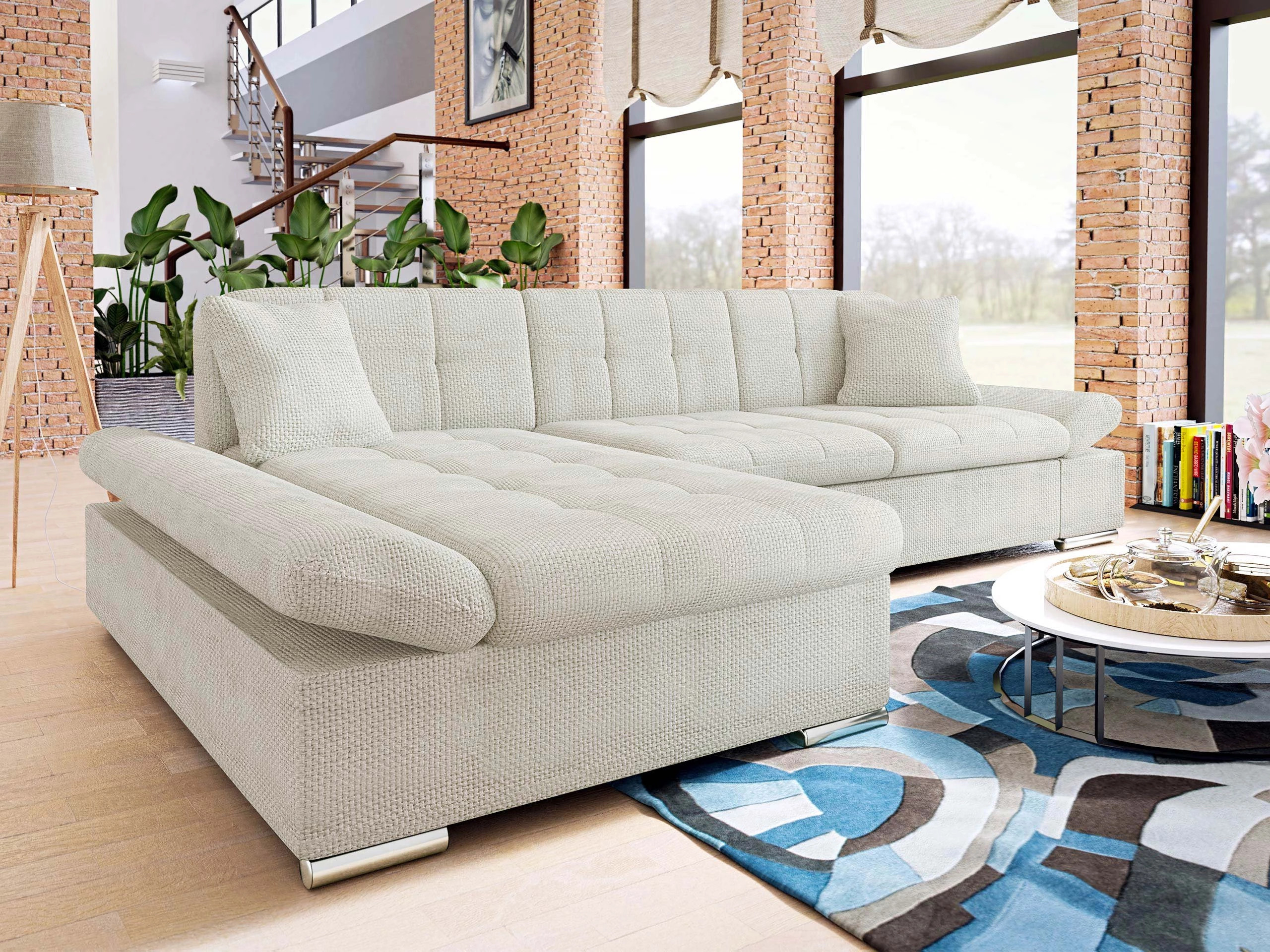 Ъглов диван Comfivo Sanitas I (Flow 3)