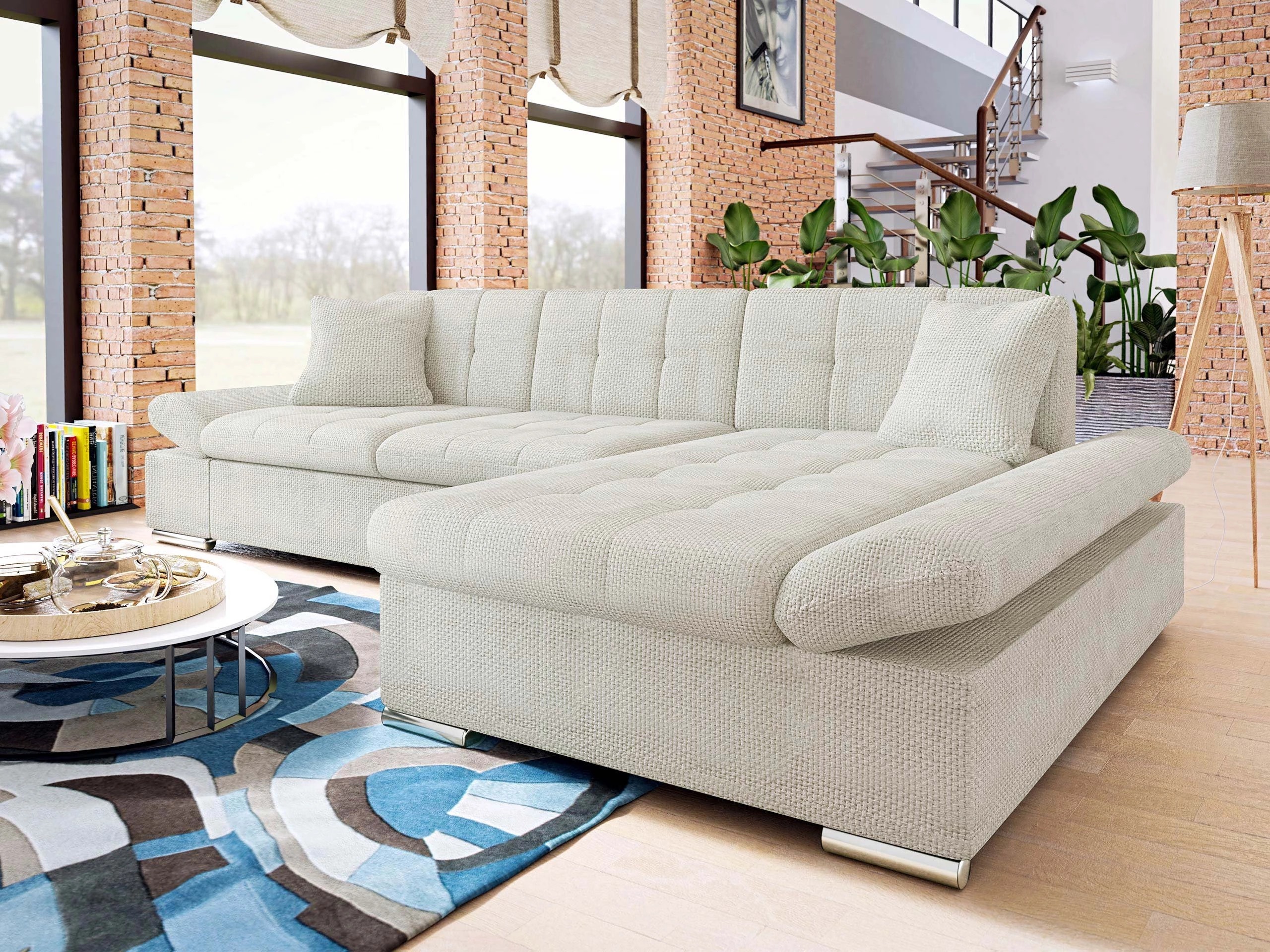 Ъглов диван Comfivo Sanitas I (Flow 3)