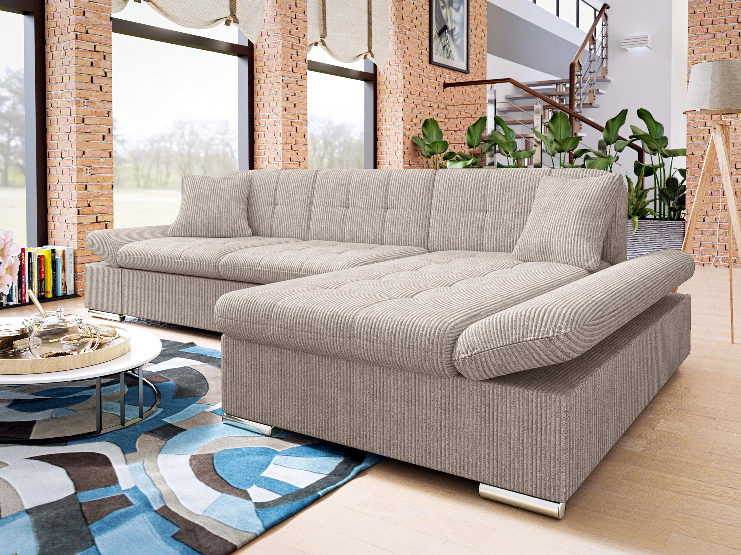 Ъглов диван Comfivo Sanitas I (Poso 03)