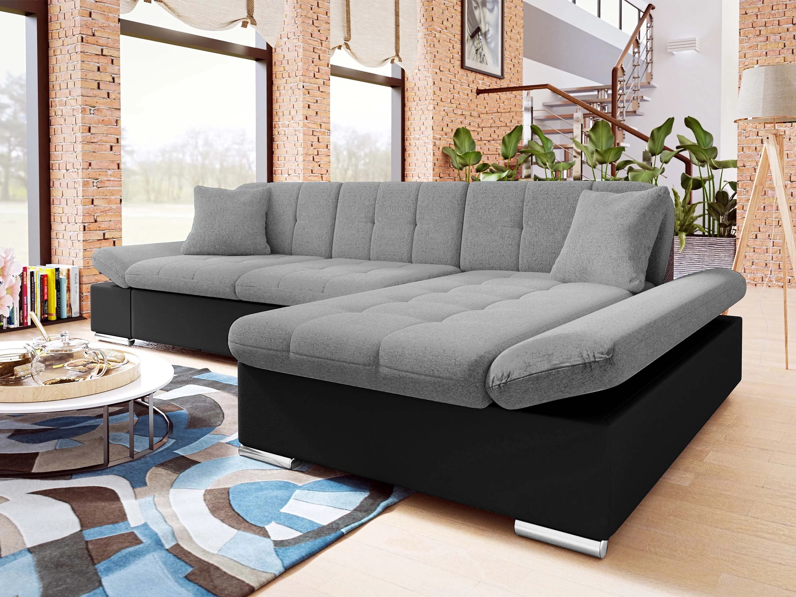 Ъглов диван Comfivo Sanitas I (Soft 011 + Soul 17)