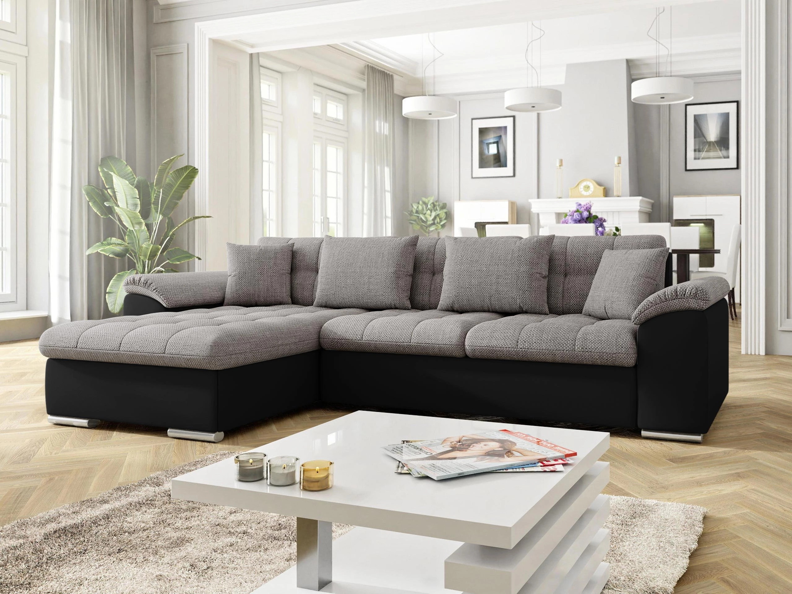 Ъглов диван Comfivo Mica (Soft 011 + Lawa 05)
