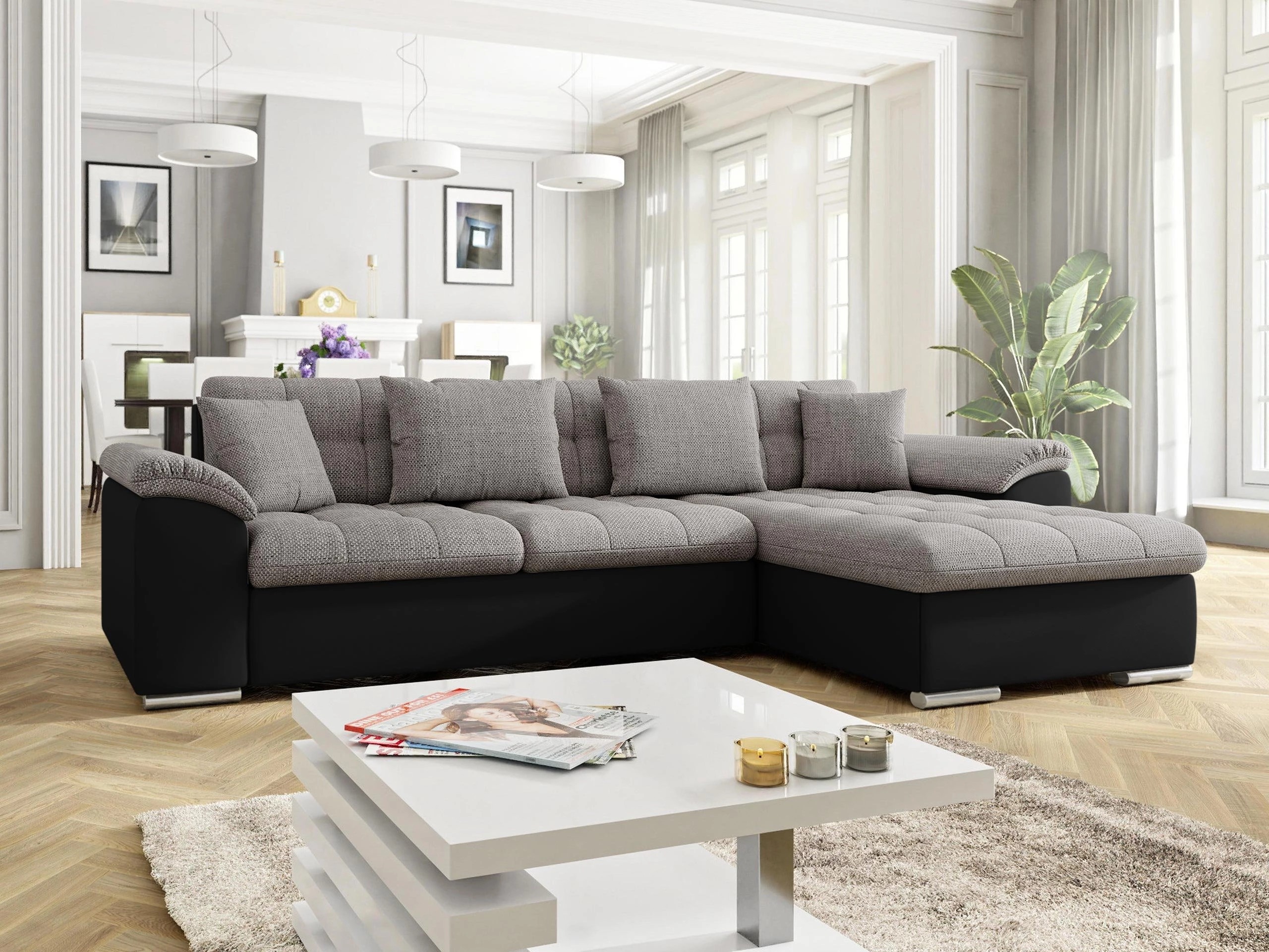 Ъглов диван Comfivo Mica (Soft 011 + Lawa 05)