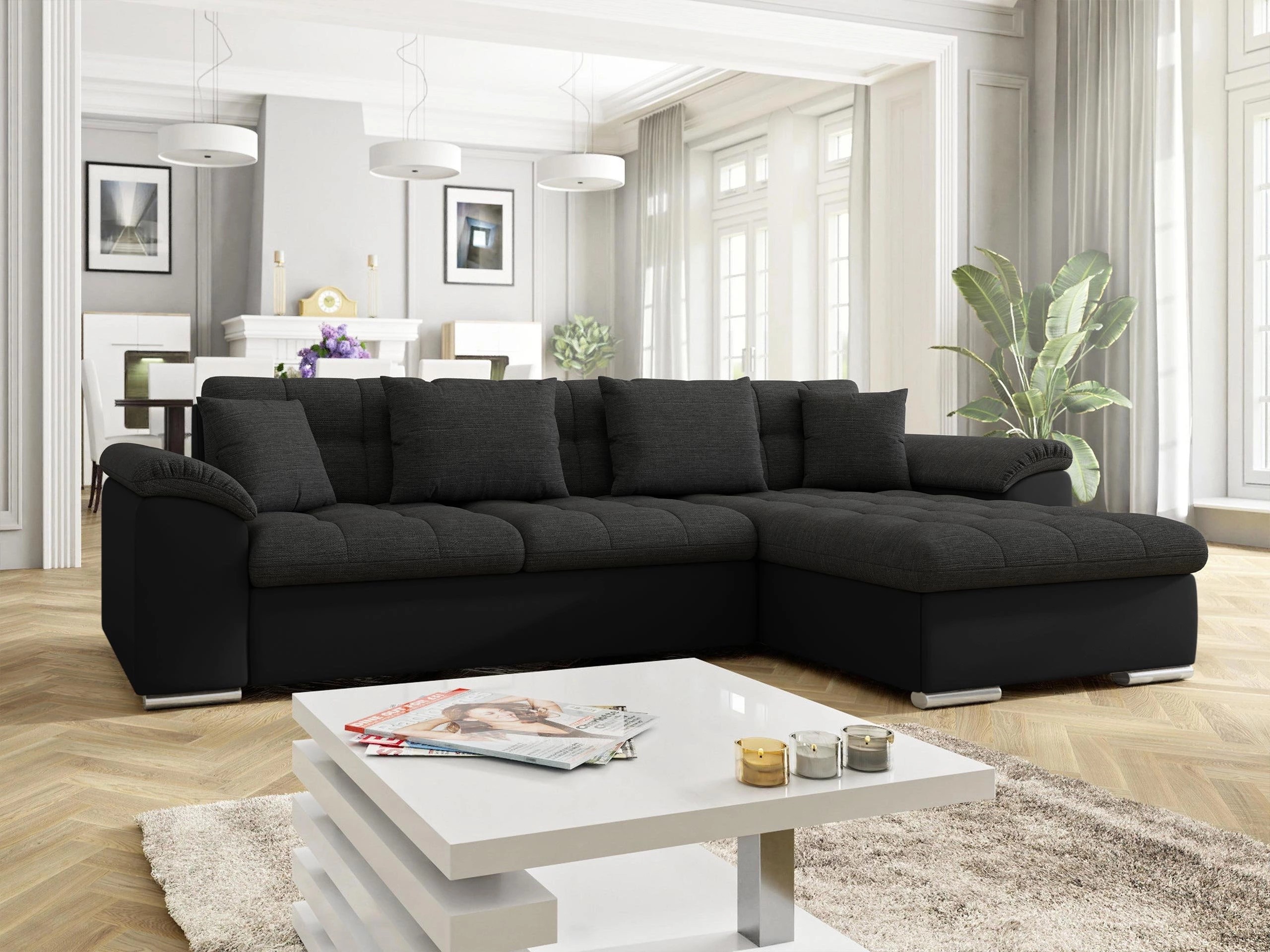 Ъглов диван Comfivo Mica (Soft 011 + Soul 20)