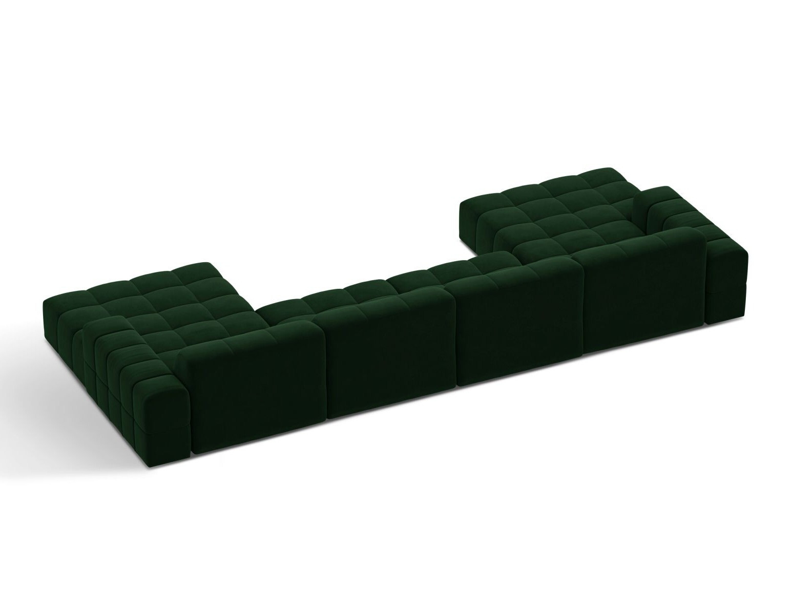 Модулен ъглов диван Somelo 100 (Bluvel 78)