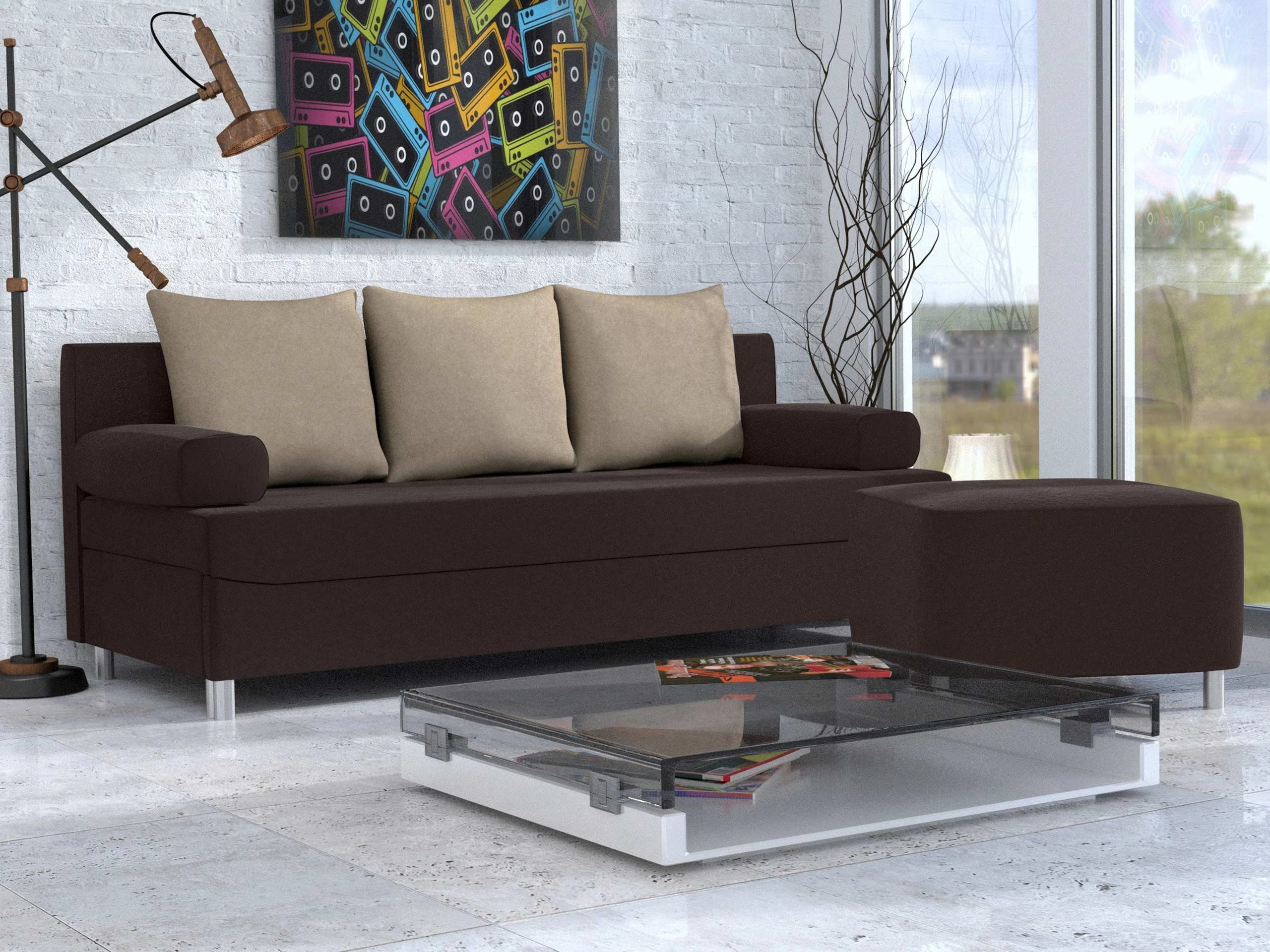 Комплект мека мебел Comfivo Artes (Alova 68 + Alova 07)