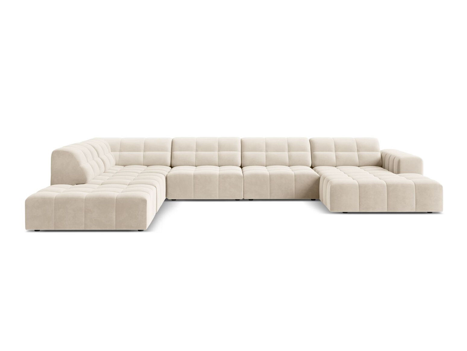 Модулен ъглов диван Somelo 101 (Bluvel 22)
