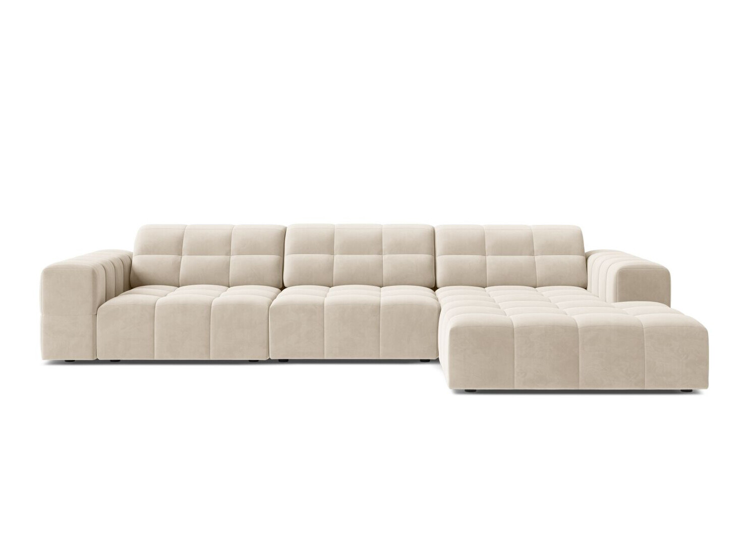 Ъглов диван Somelo 102 (Bluvel 22)