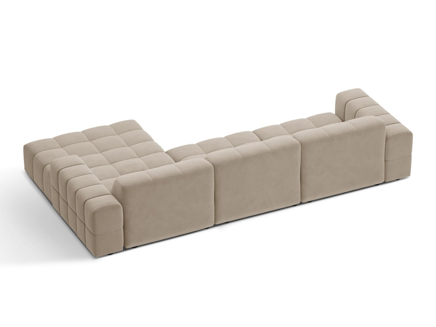 Ъглов диван Somelo 102 (Bluvel 30)