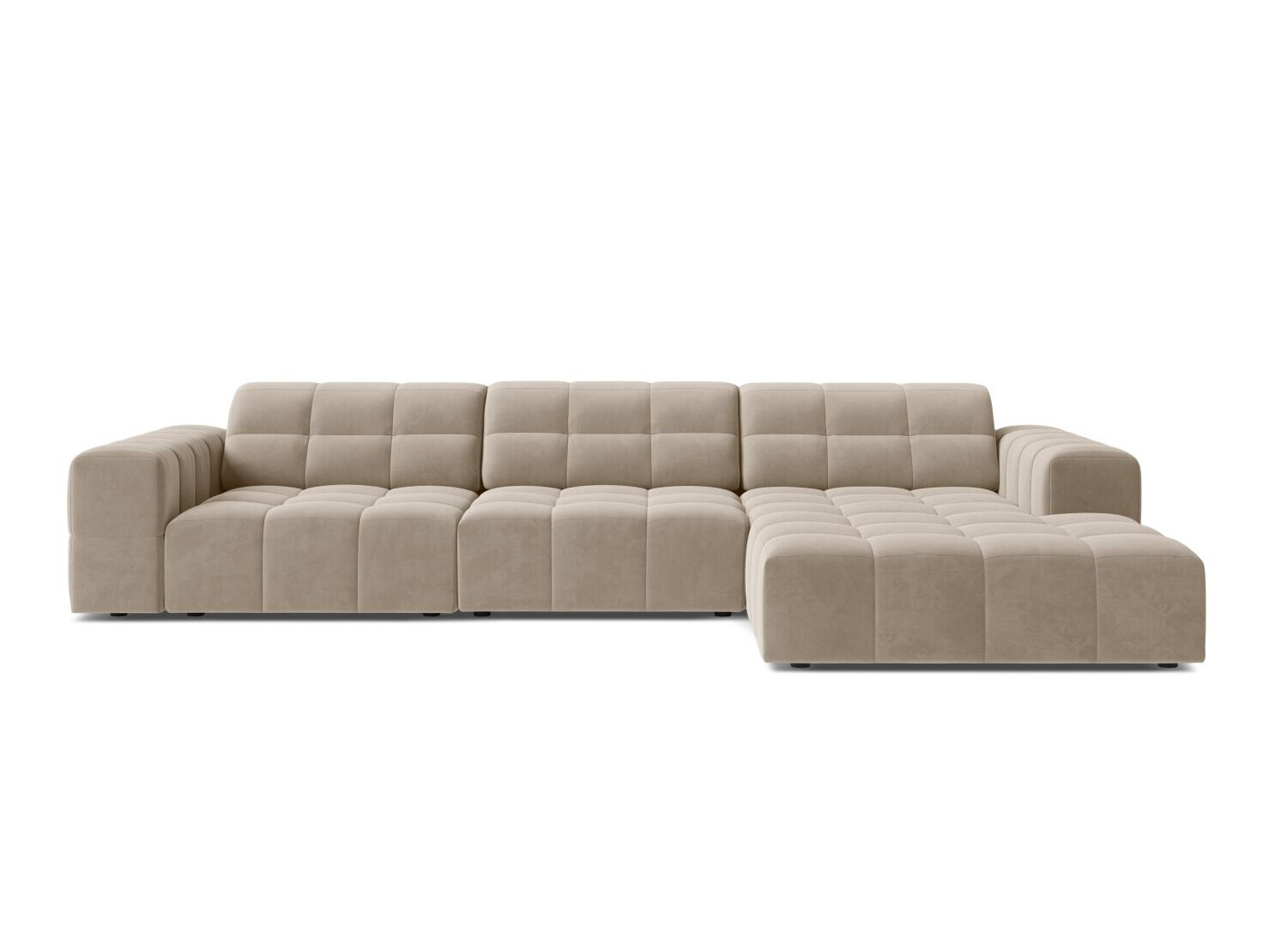 Ъглов диван Somelo 102 (Bluvel 30)