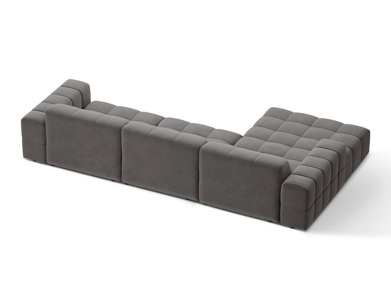 Модулен ъглов диван Somelo 102 (Bluvel 13)
