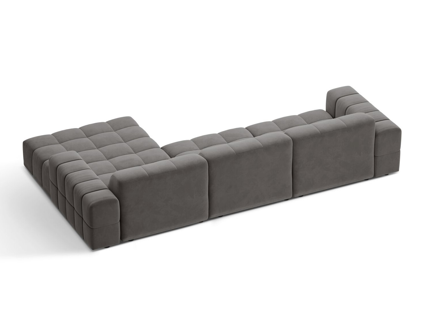 Модулен ъглов диван Somelo 102 (Bluvel 13)